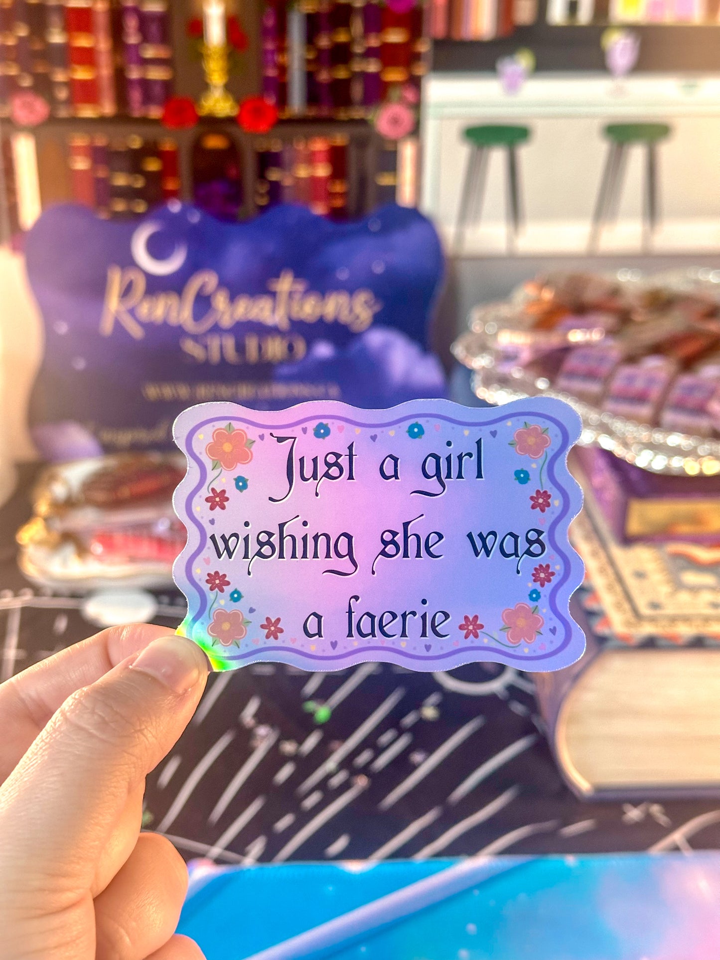 Faerie Girl Sticker
