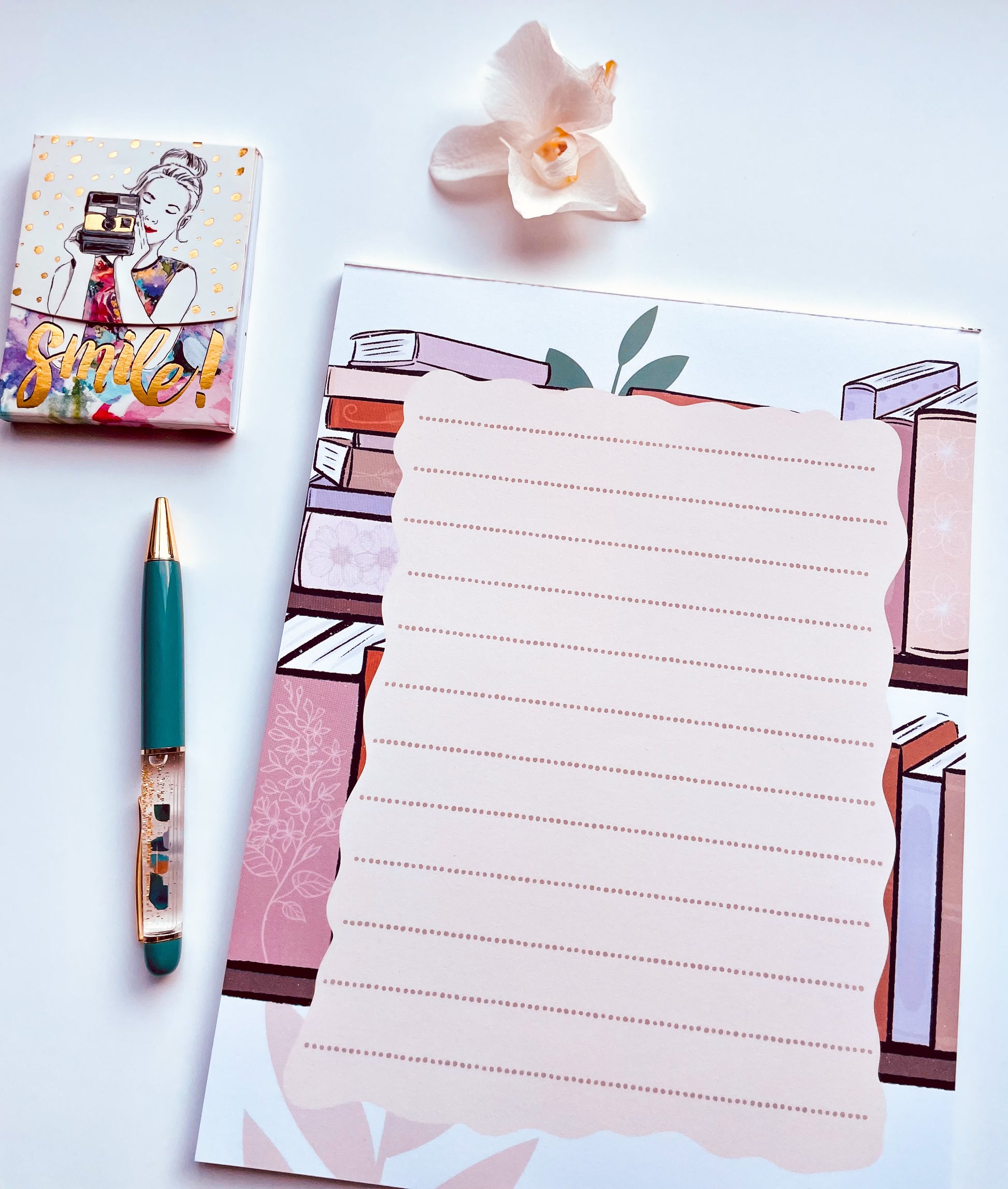 Light Academia Notepad 8.5” x 11”