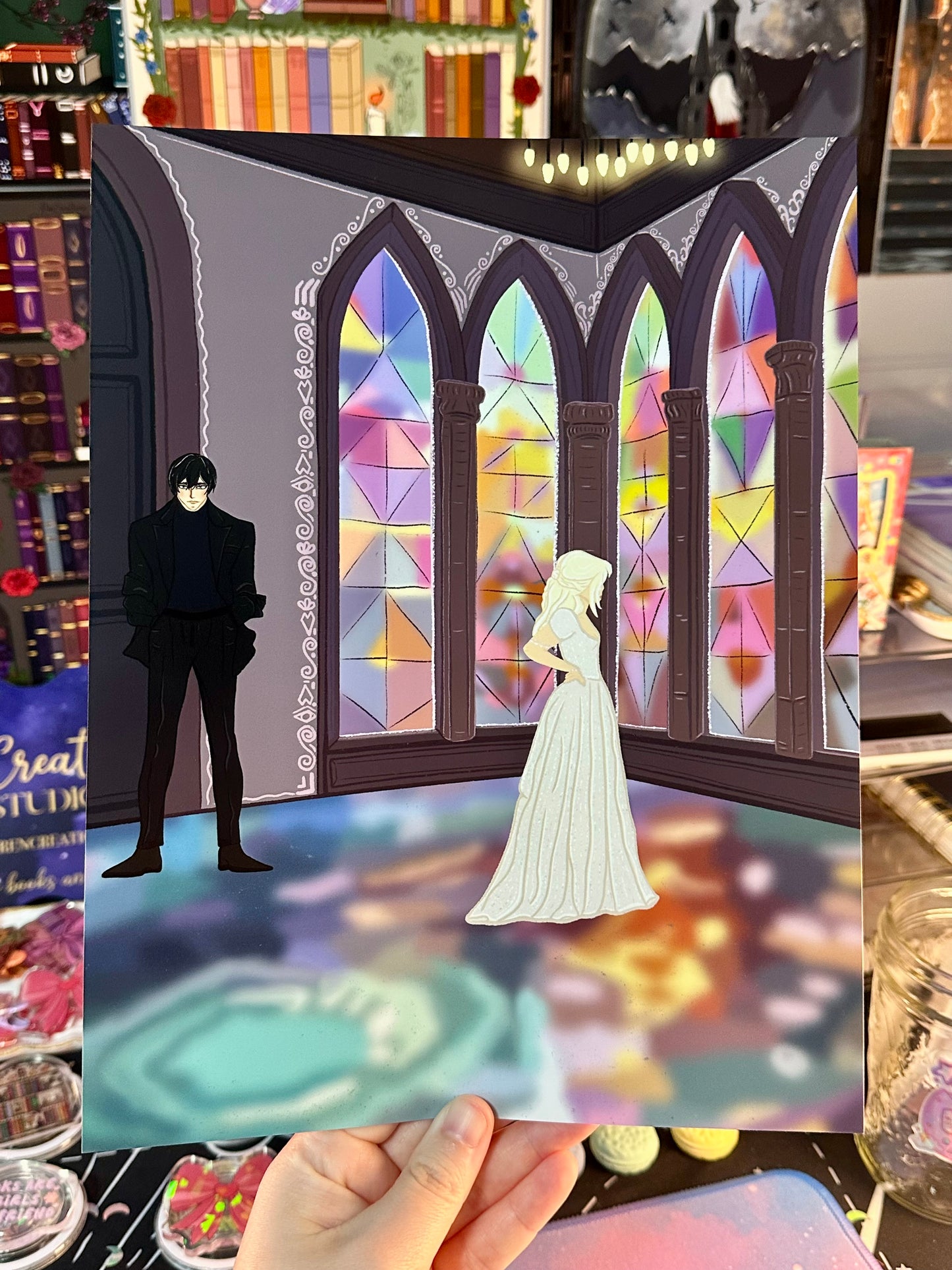 Between Staying And Becoming Art Print