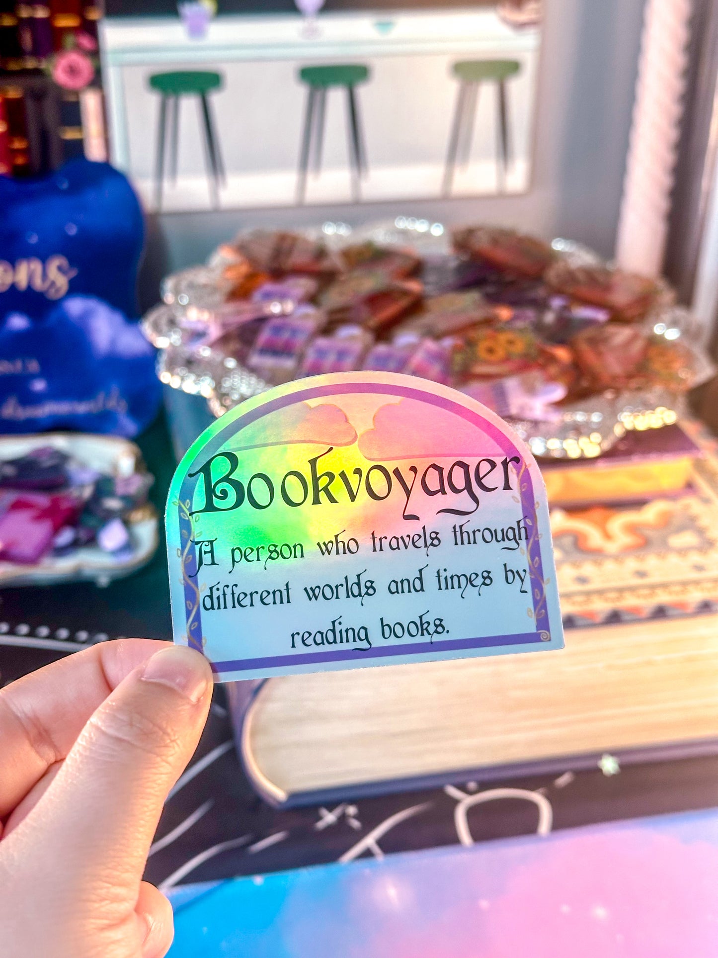Bookvoyager Sticker