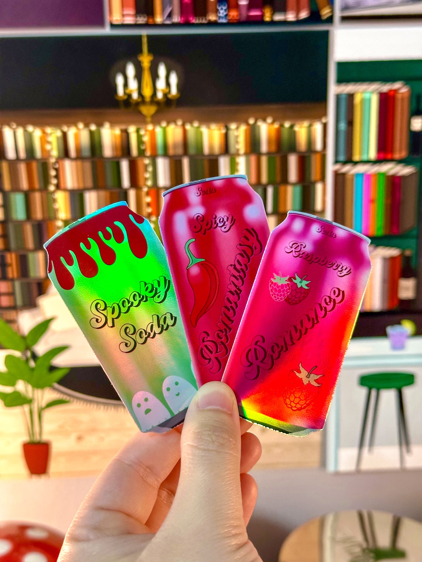 Bookish Soda Stickers - 3 Pack Bundle