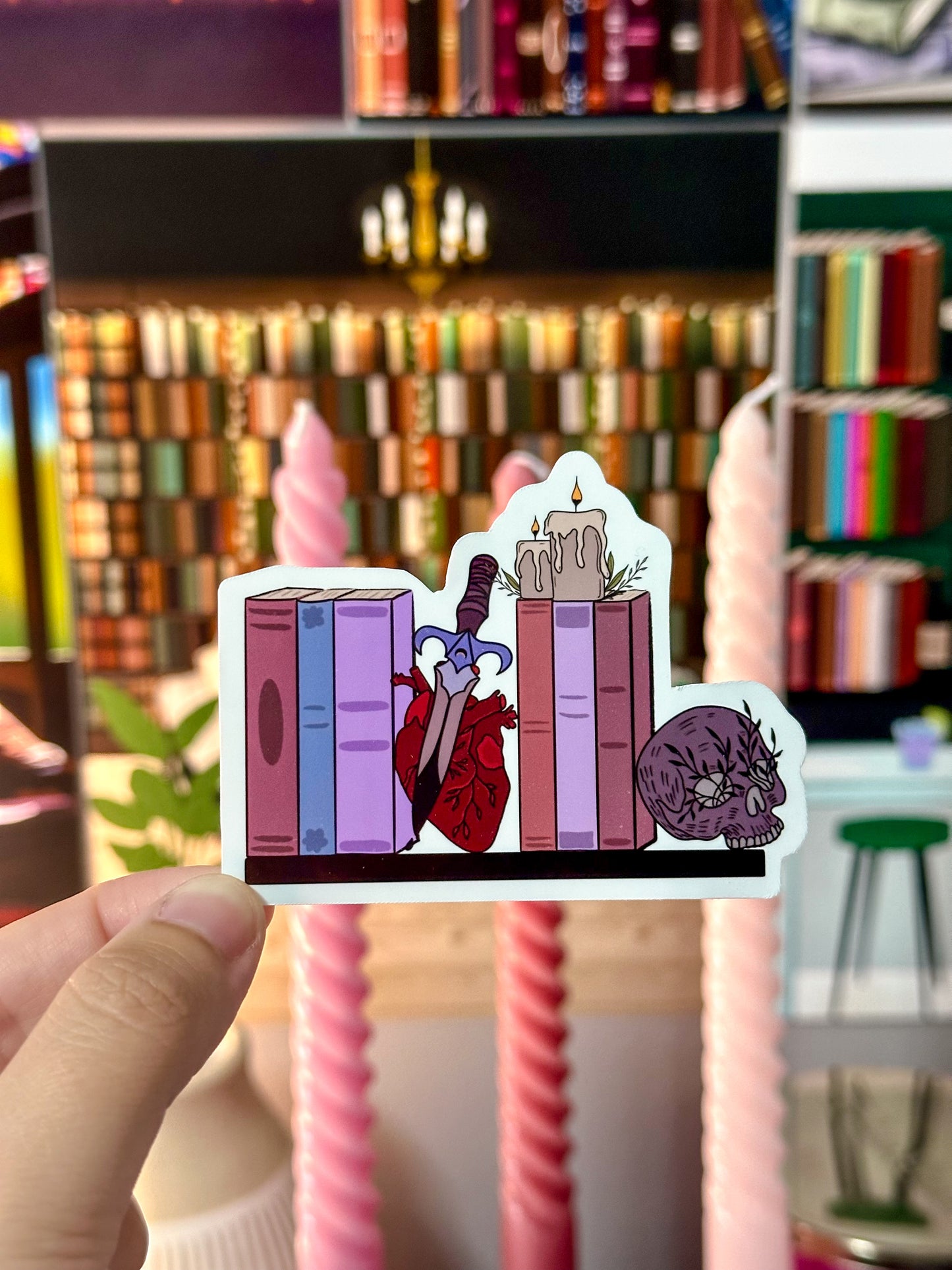 The Bookish Ritual Sticker