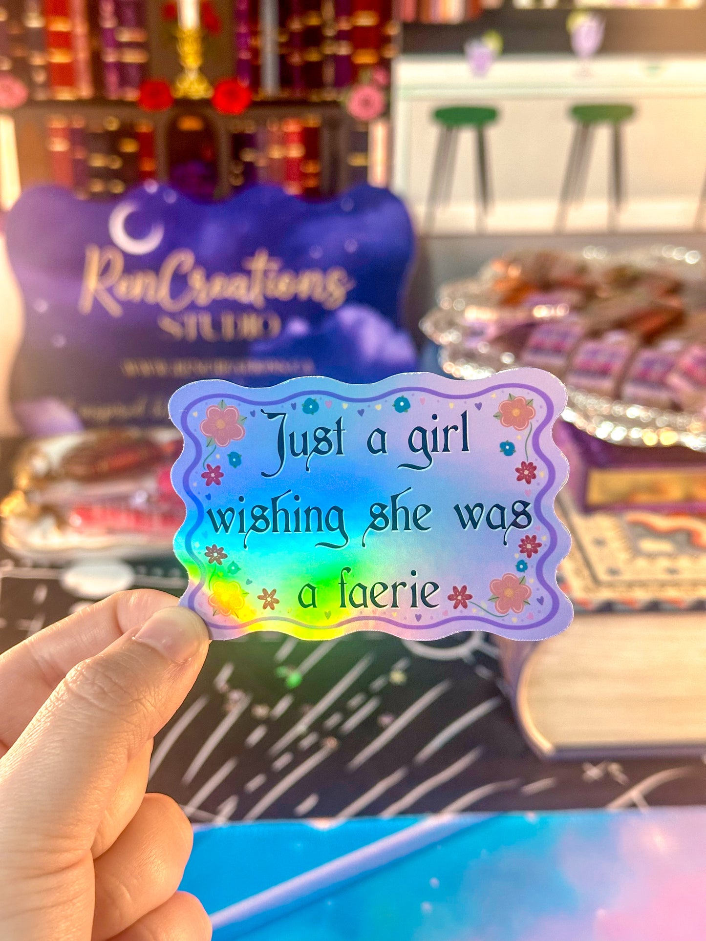Faerie Girl Sticker