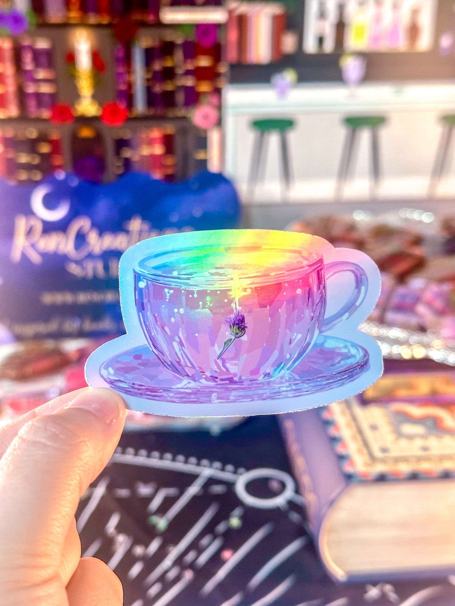 Fairycore Teacup Sticker