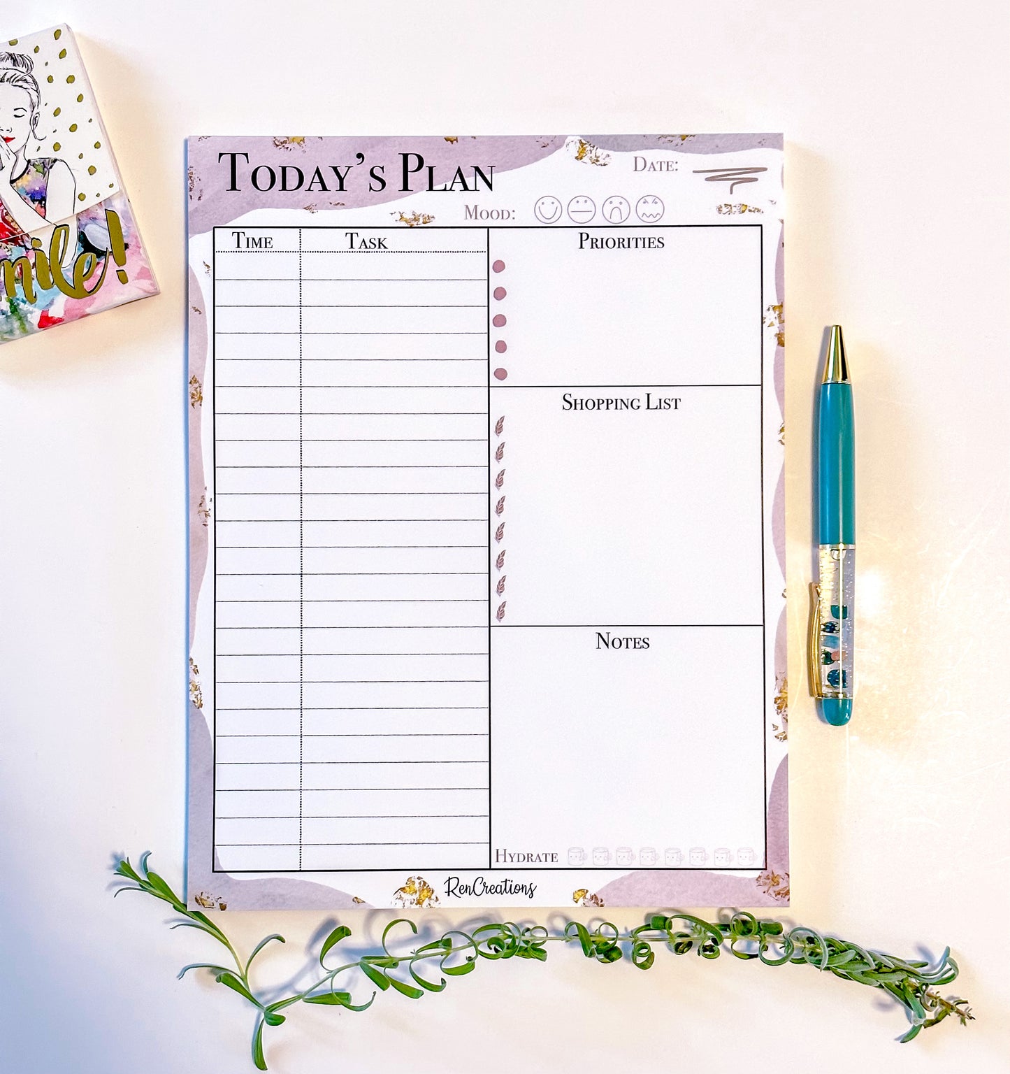 Watercolours Notepad 8.5” x 11”