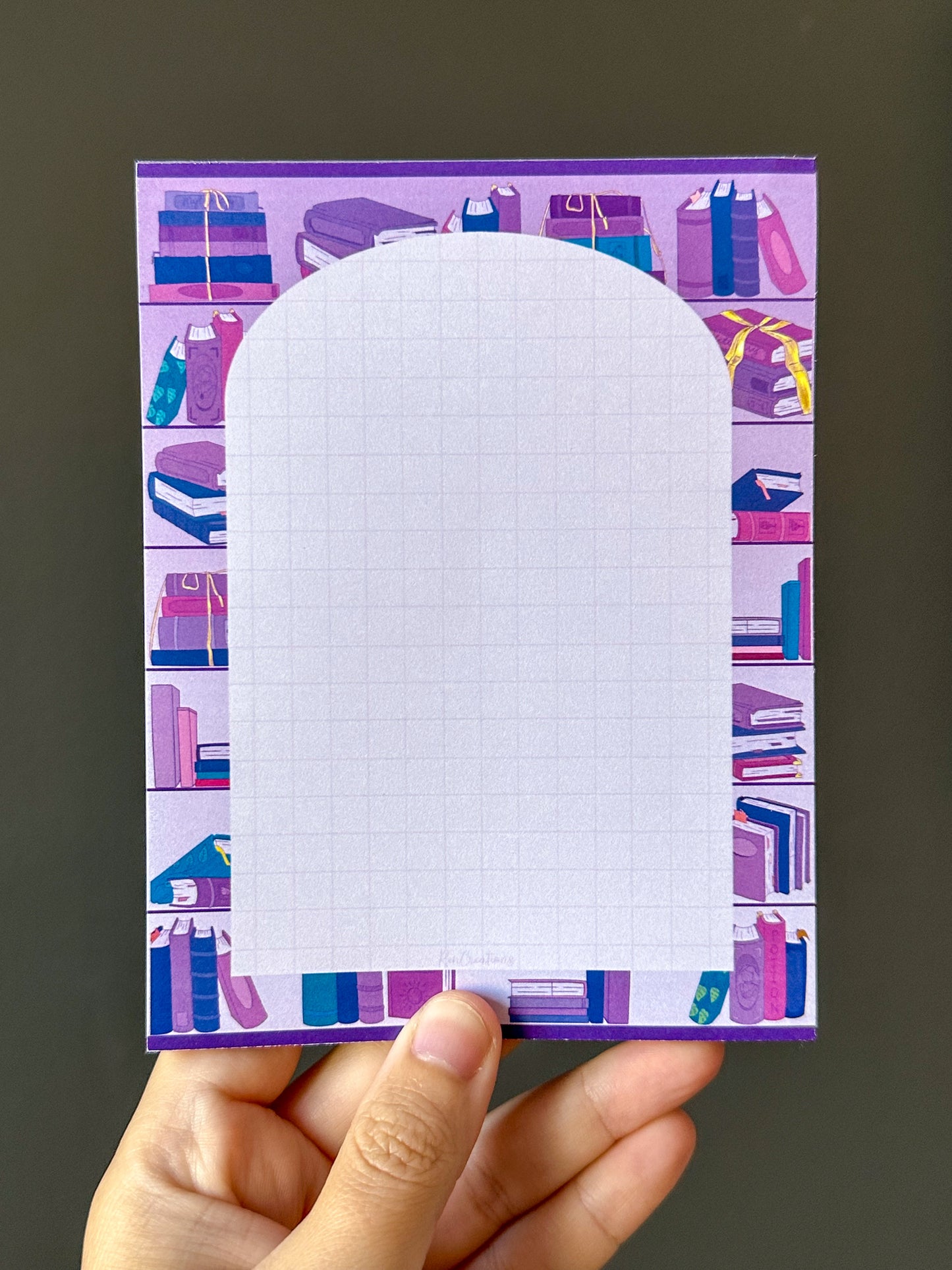 Dreamy Purple Notepad 4.25β x 5.5β