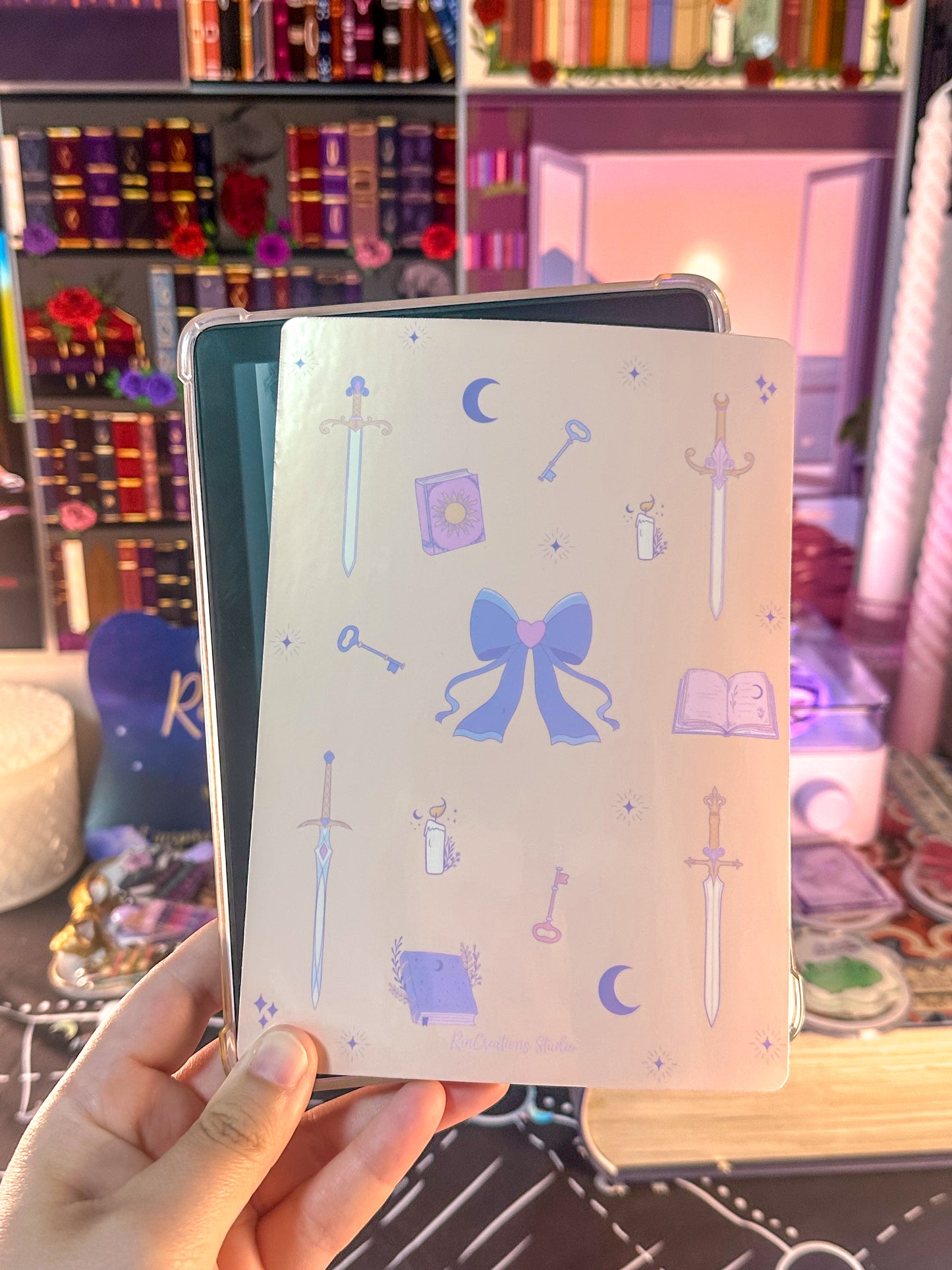 Dreamy Fantasy E-Reader Sticker Insert