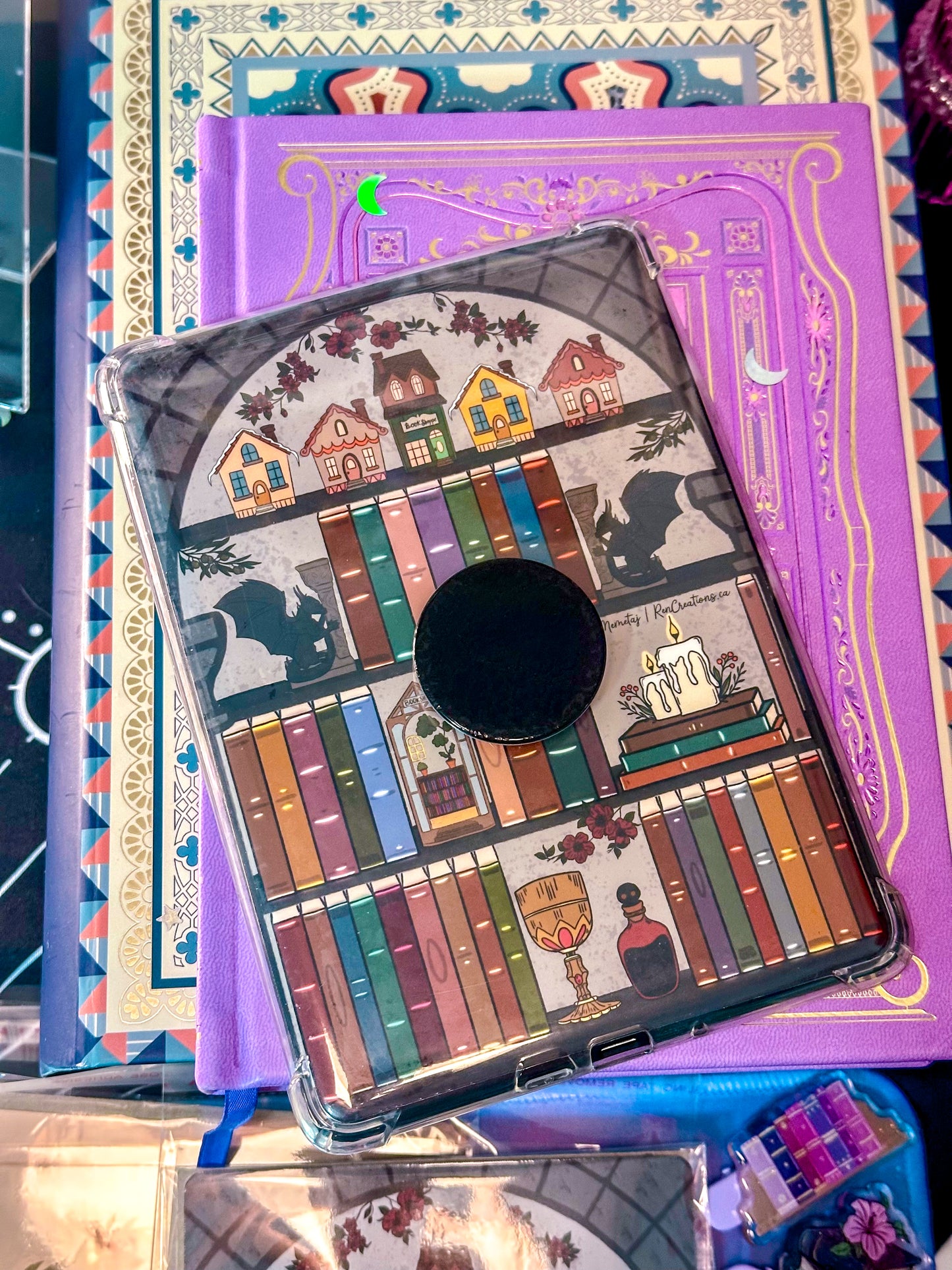 The Fantasy Bookshelf E-Reader Sticker Insert