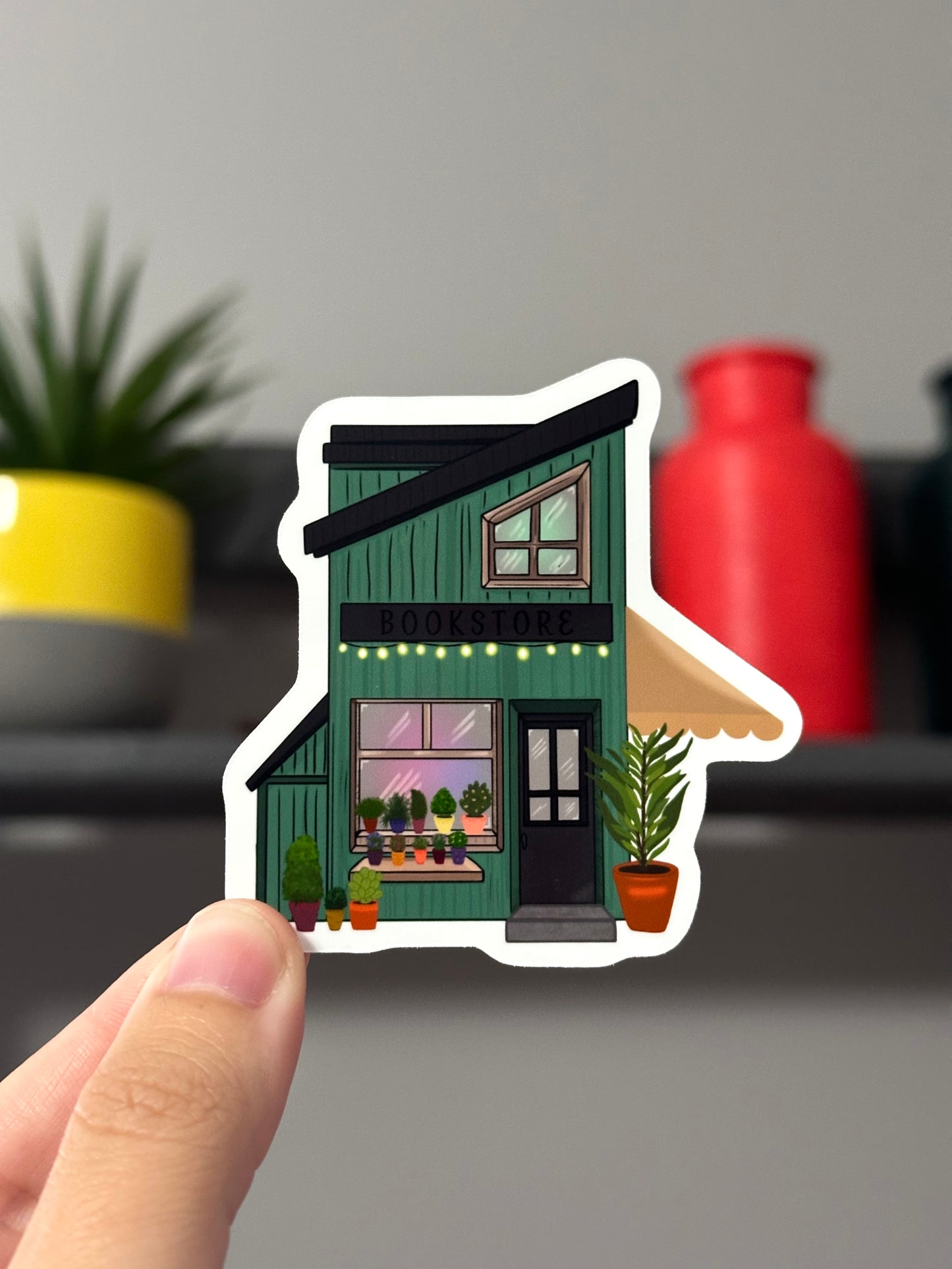 Bookstore Vinyl Sticker