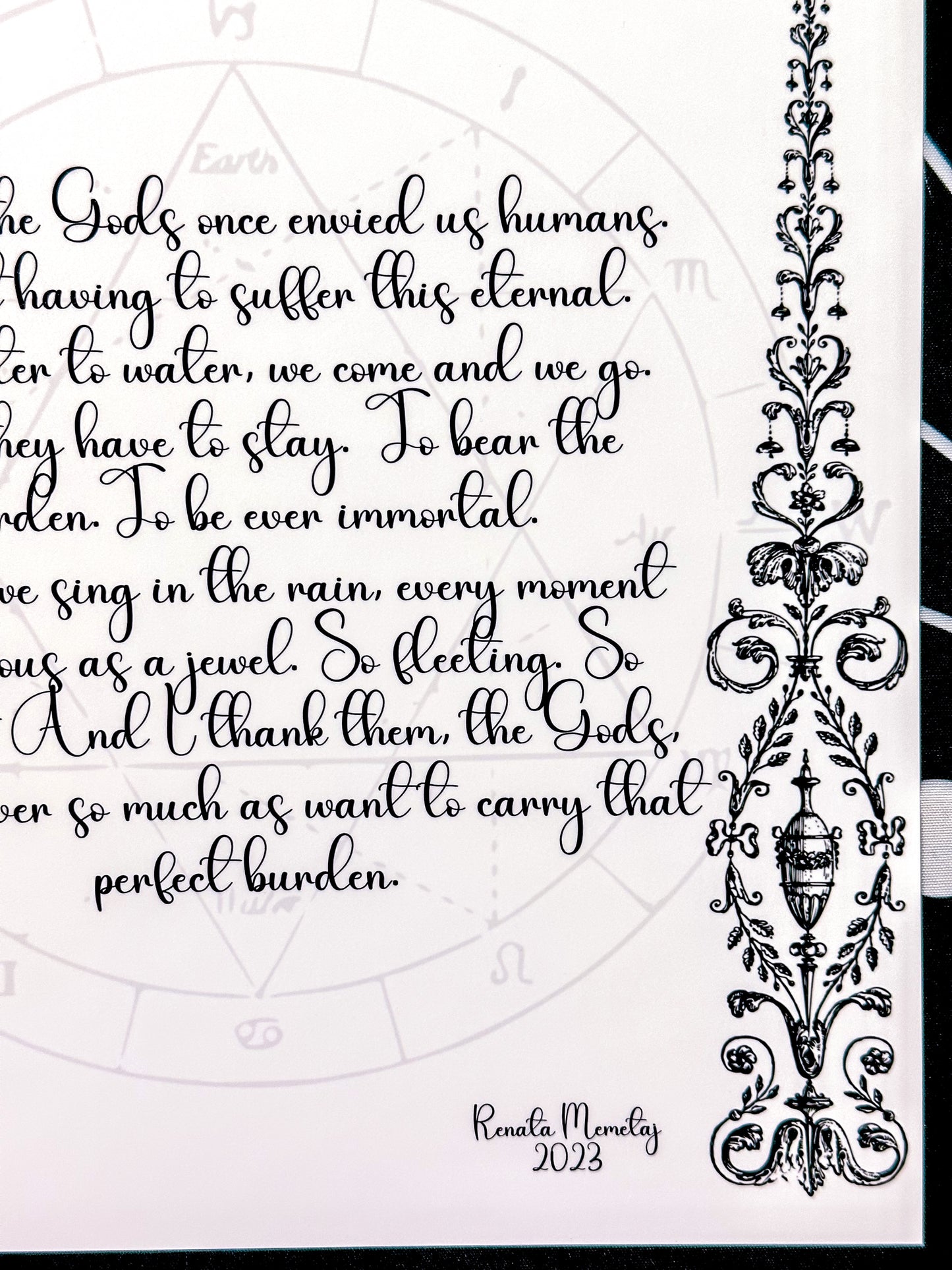 Perfect Burden Art Print