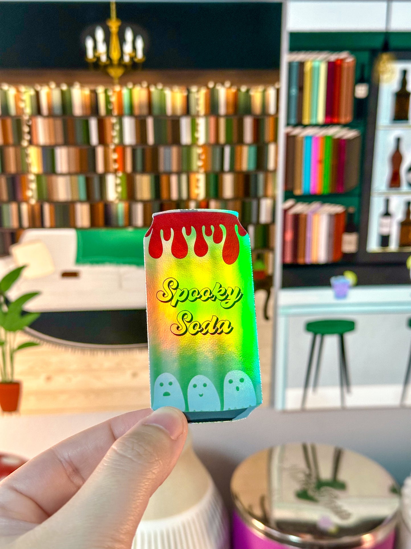 Spooky Soda Sticker
