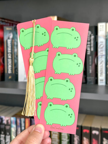 Sad Froggies Bookmark