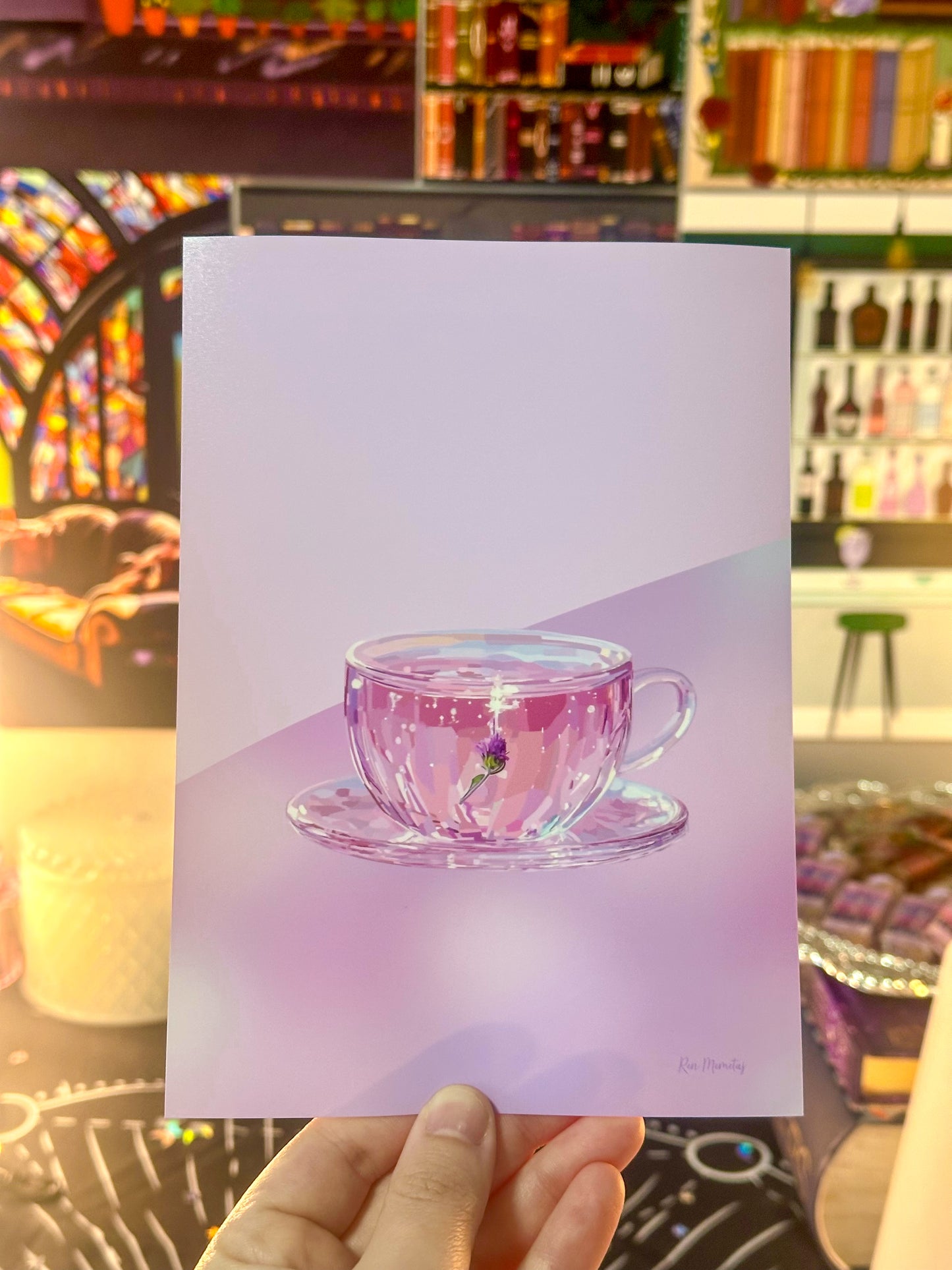 Fairycore Teacup Art Print