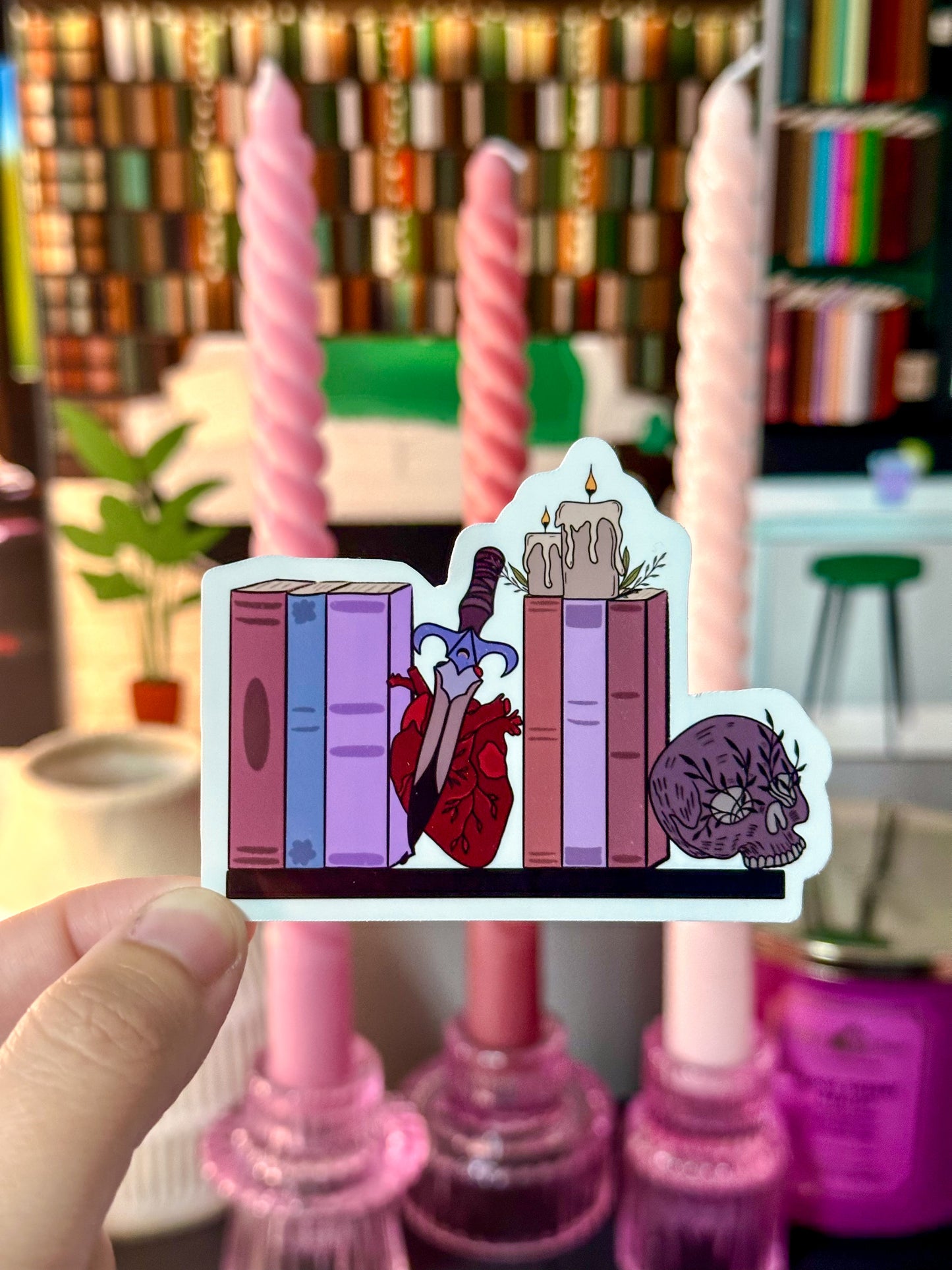 The Bookish Ritual Sticker