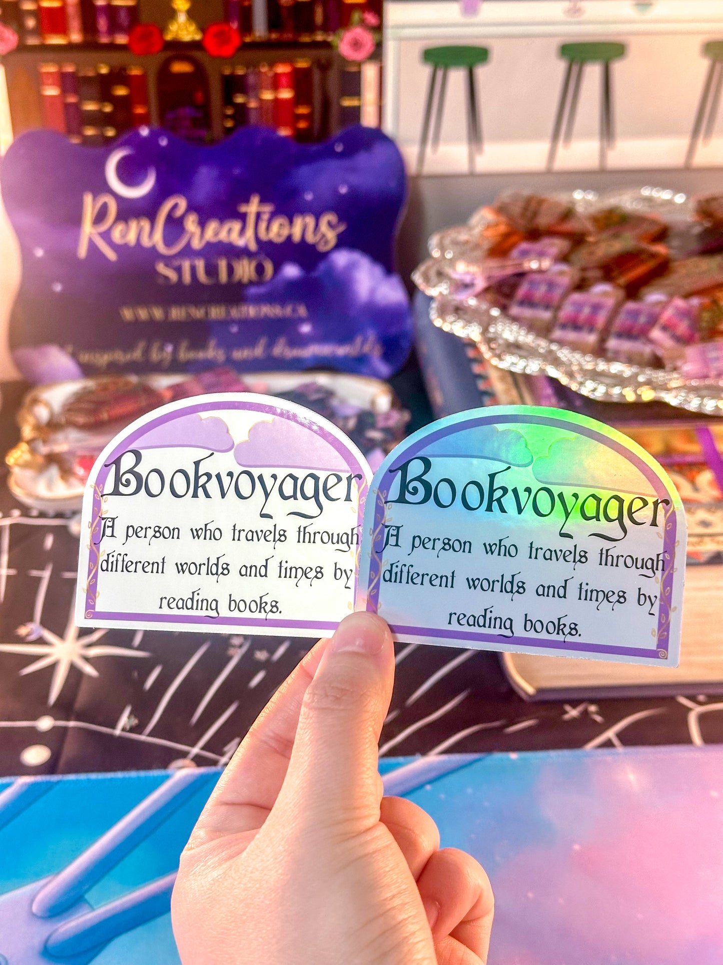 Bookvoyager Sticker