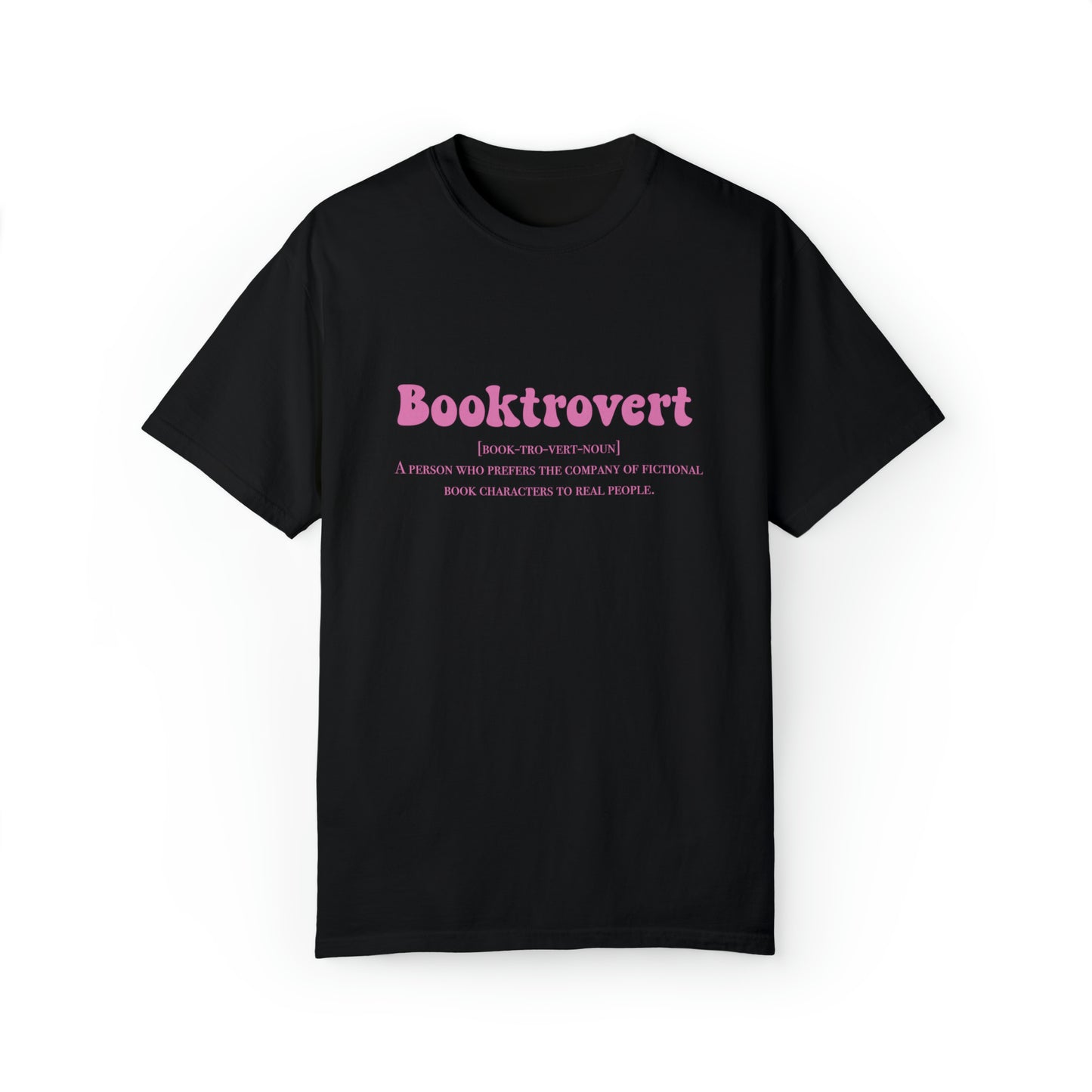 Booktrovert T-shirt Black