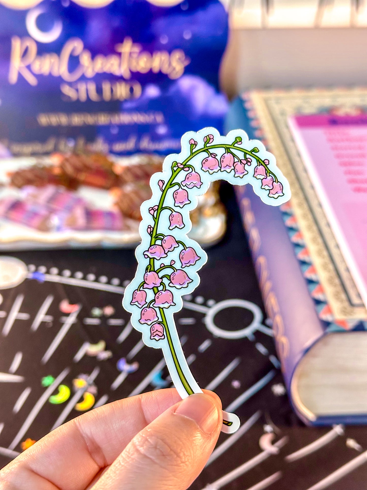 Lily Of The Valley Flower Sticker