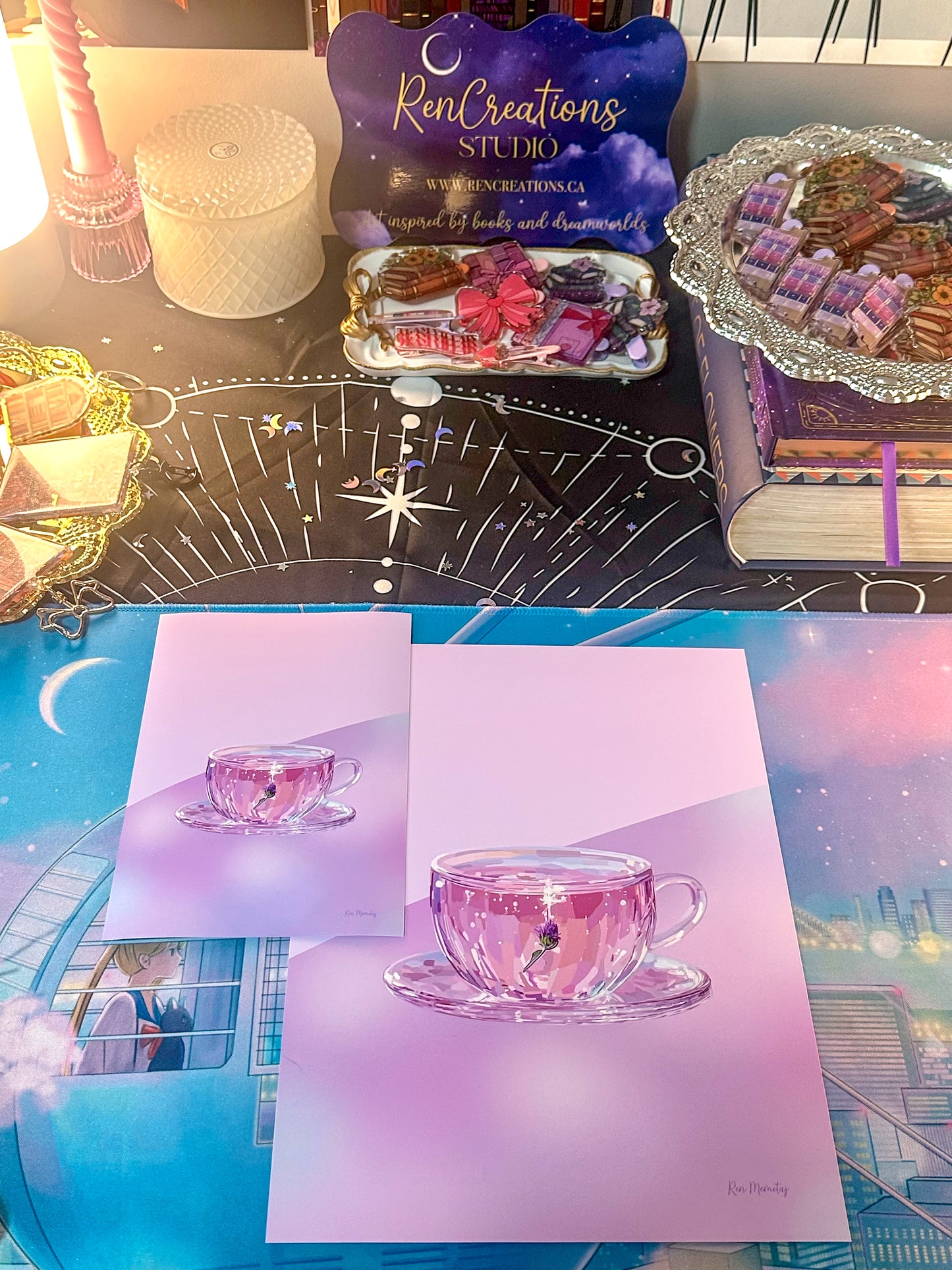 Fairycore Teacup Art Print