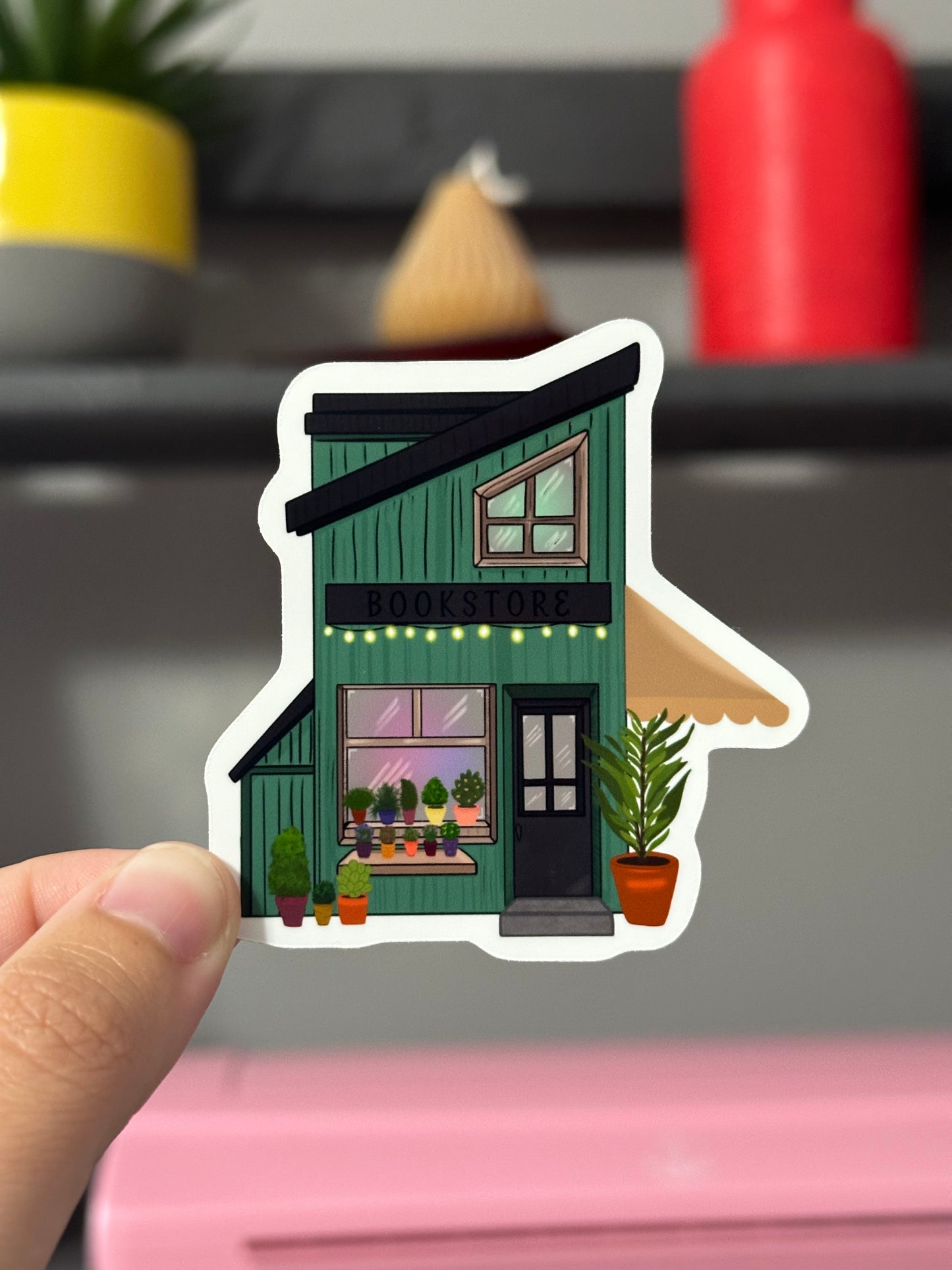 Bookstore Vinyl Sticker