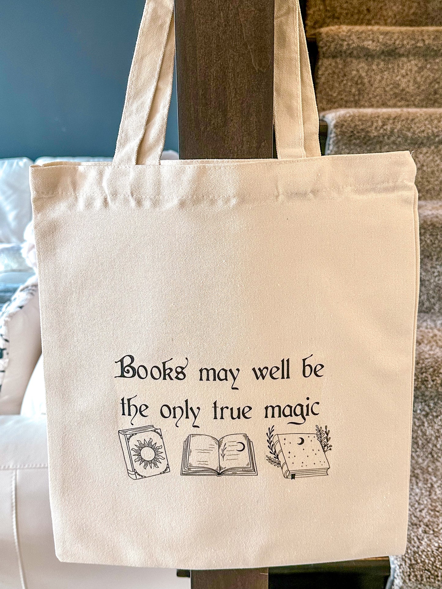 Books Are Magic Tote Bag