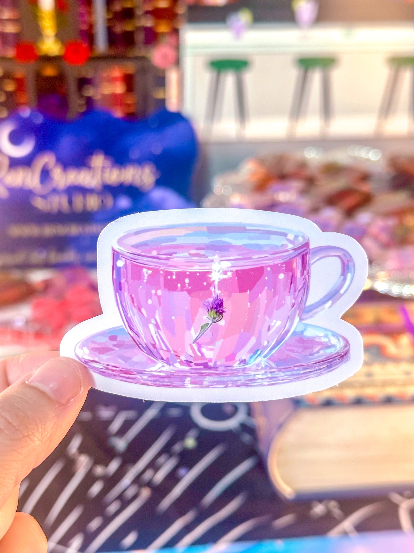 Fairycore Teacup Sticker