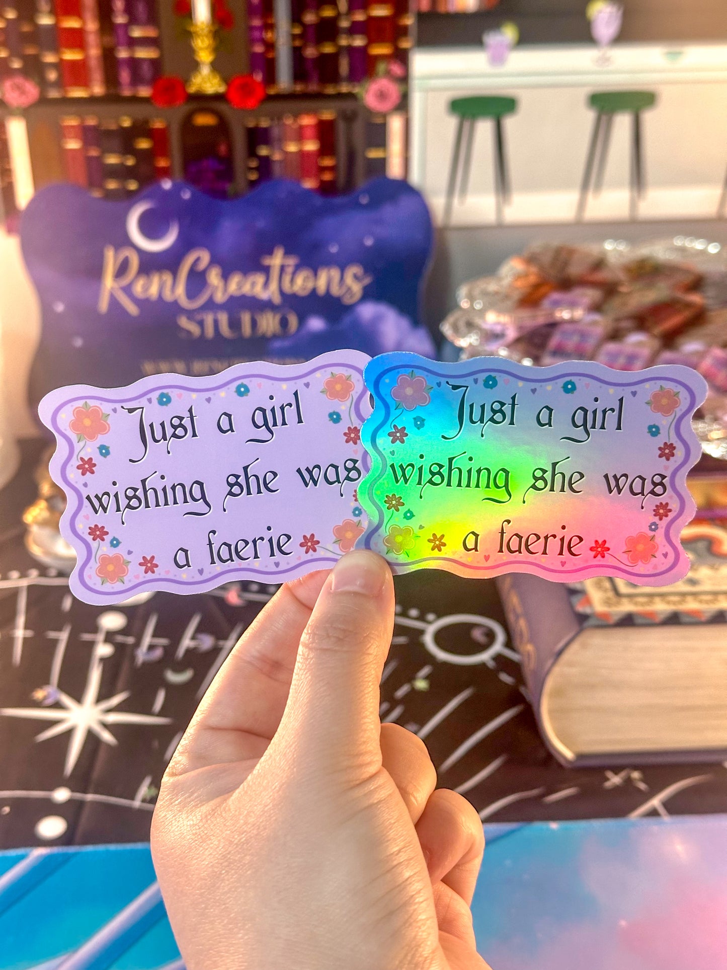 Faerie Girl Sticker