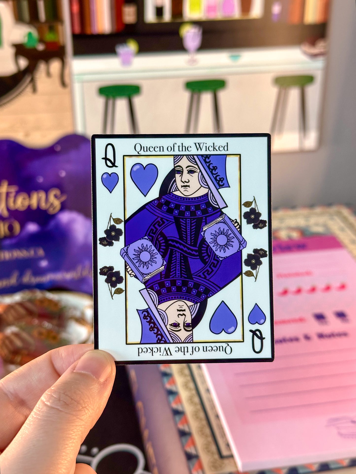 Queen Of The Wicked Sticker