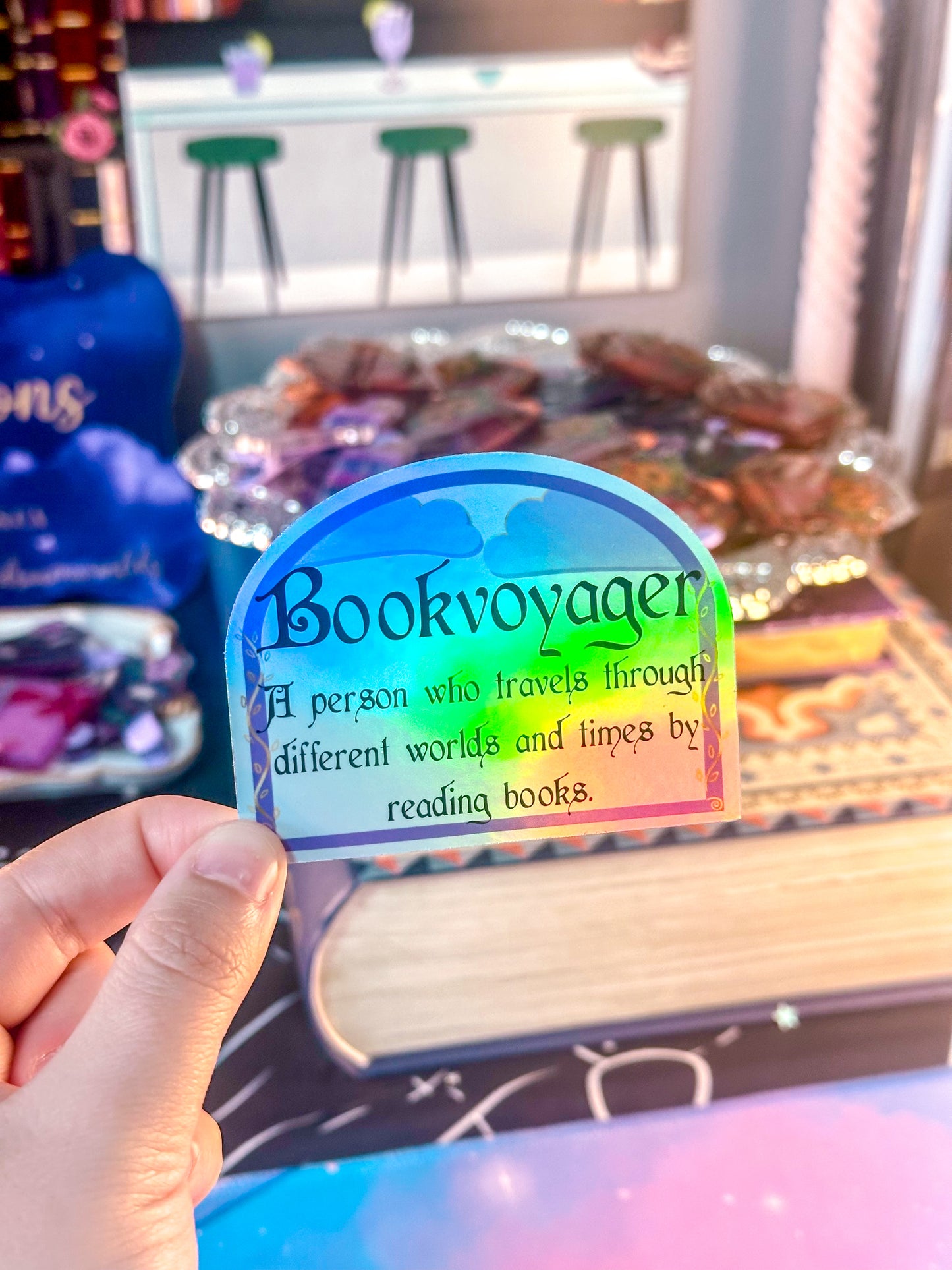 Bookvoyager Sticker