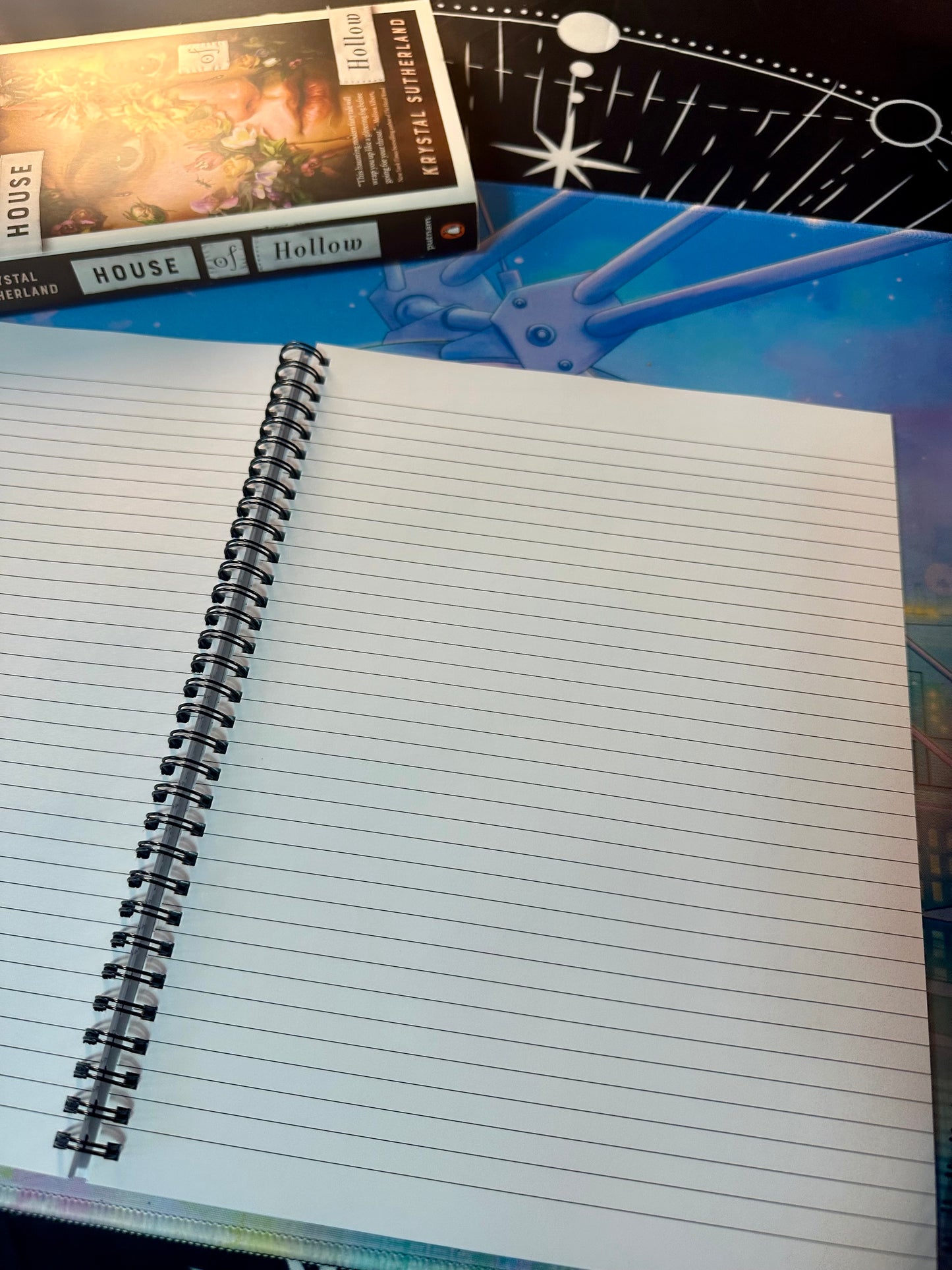 The Fantasy Bookshelf Notebook 8.5” x 11” - Lined