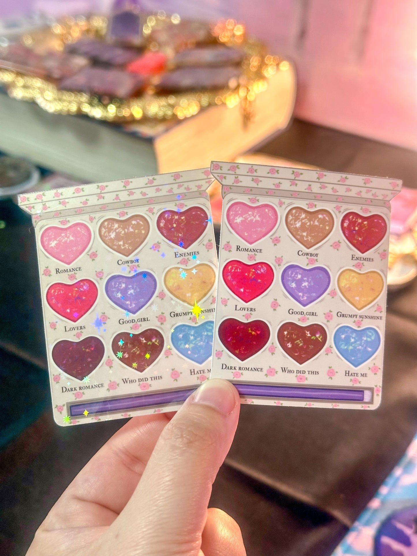 Bookish Eyeshadow Palette Sticker