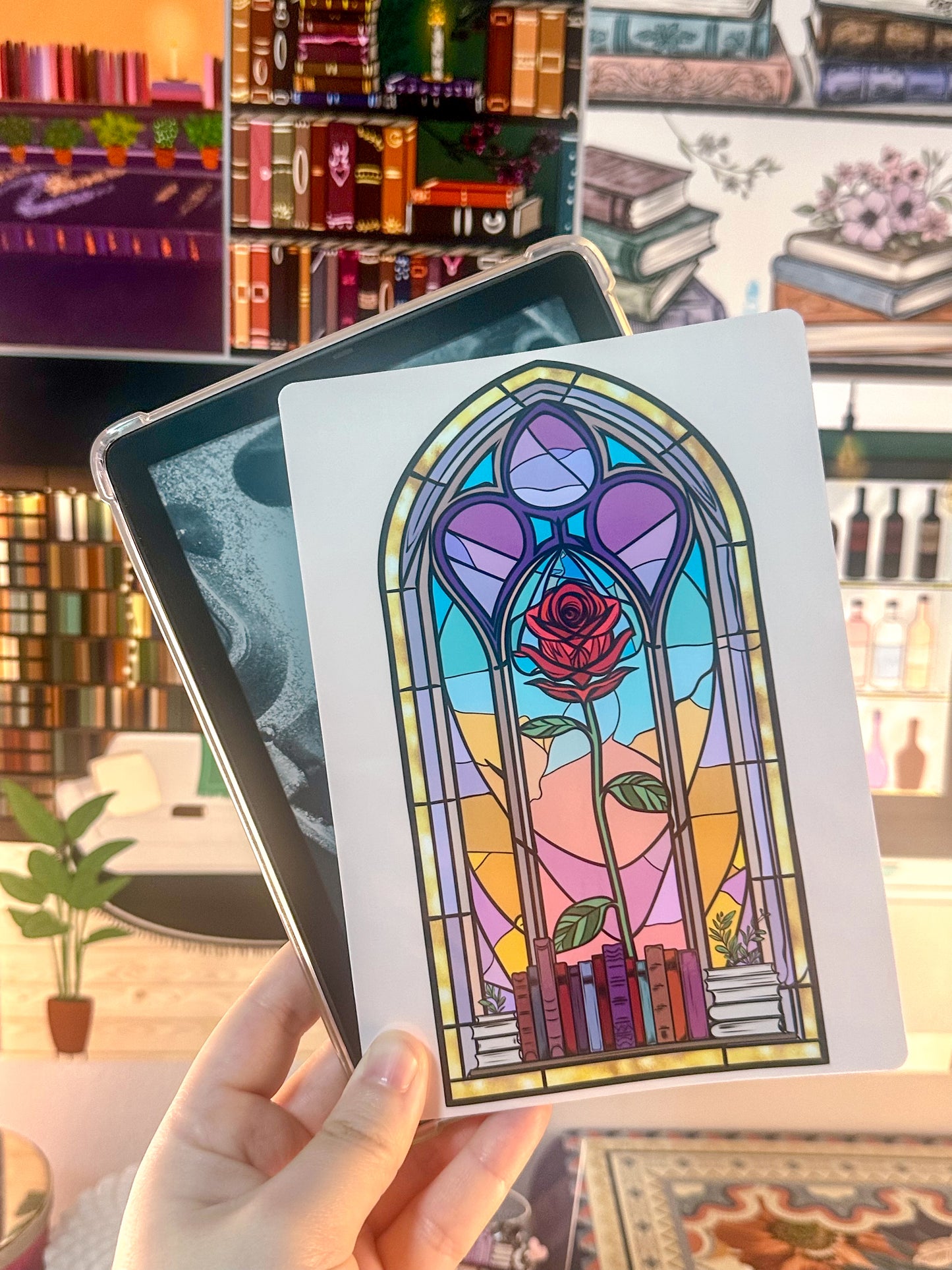 The Light Court E-Reader Sticker Insert