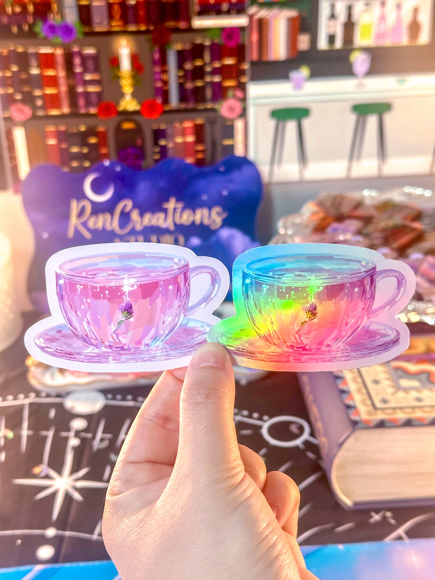 Fairycore Teacup Sticker