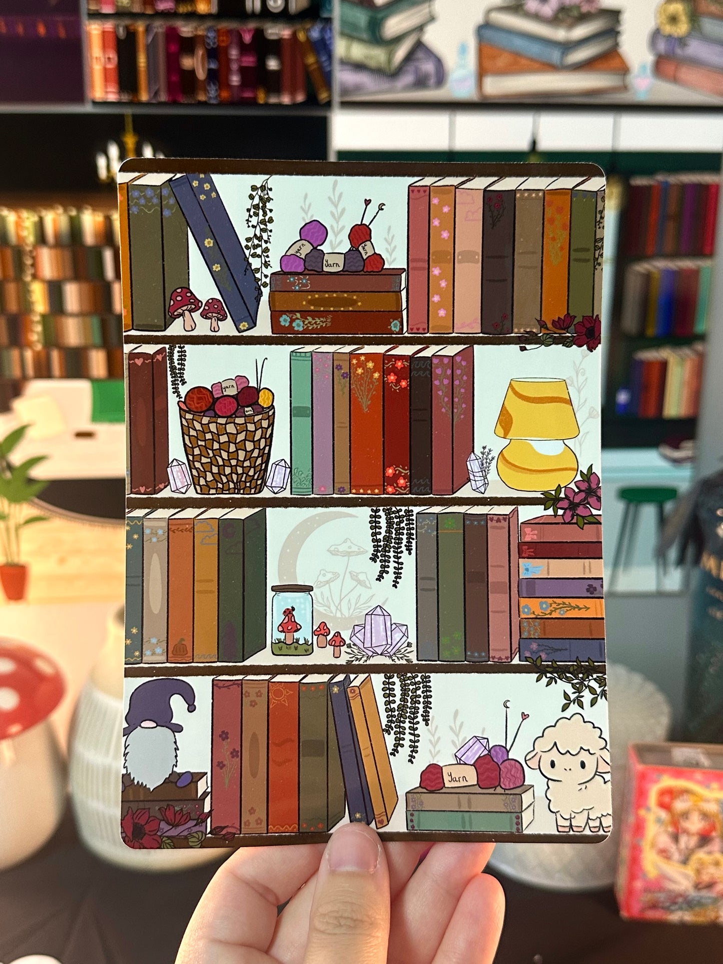 The Cozy Cottage E-Reader Sticker Insert