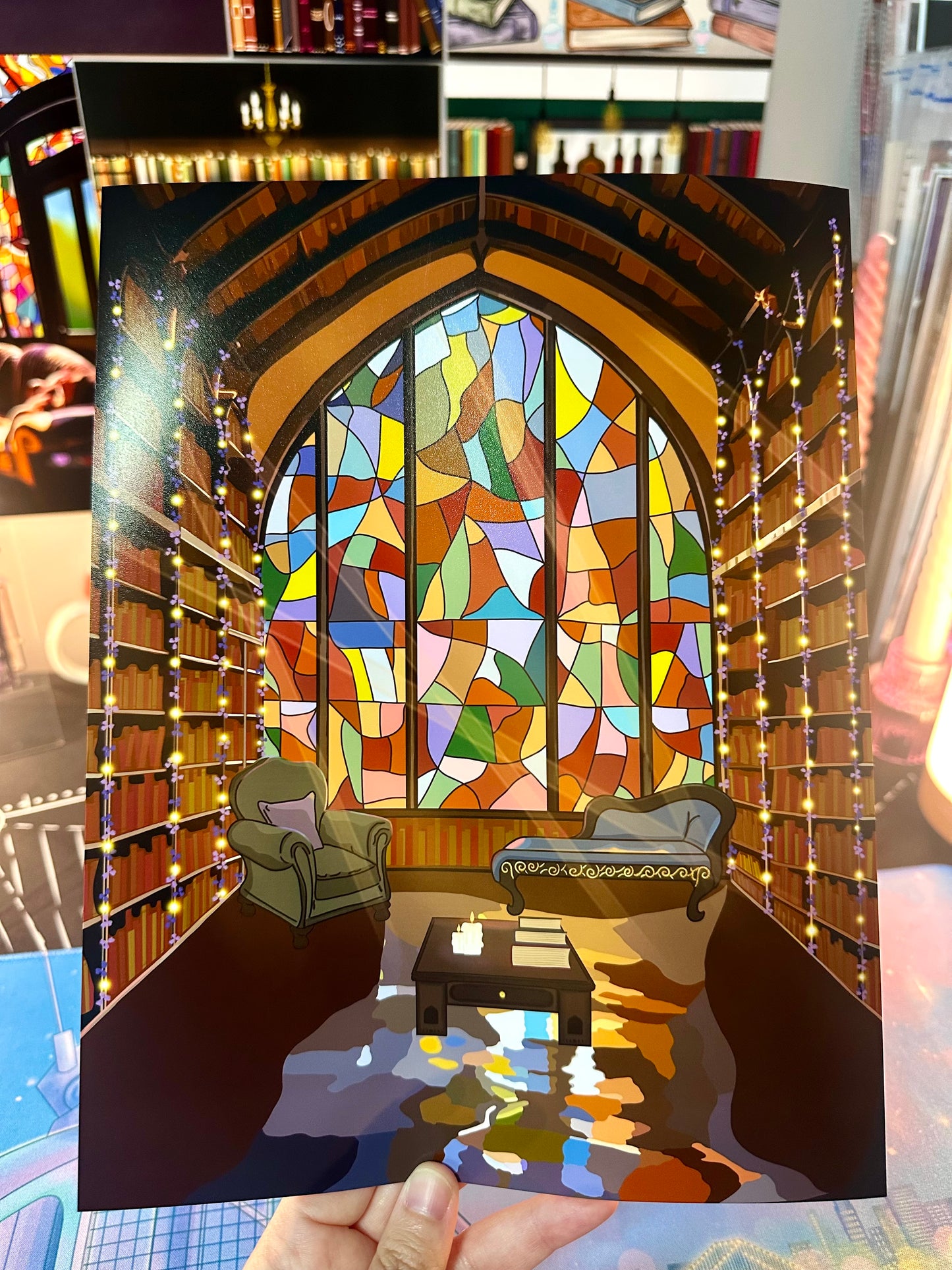 The Readers Imaginarium Art Print