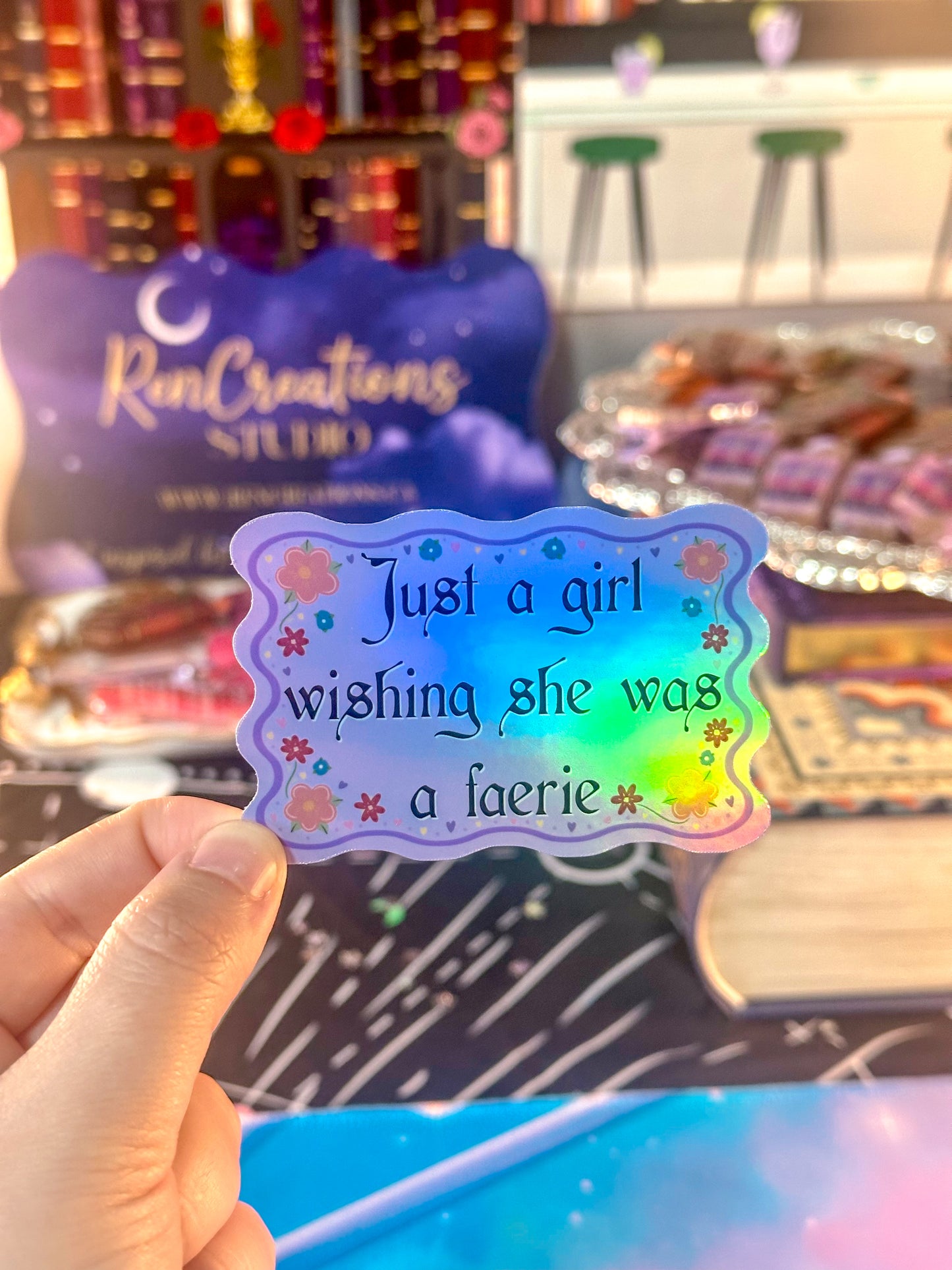 Faerie Girl Sticker