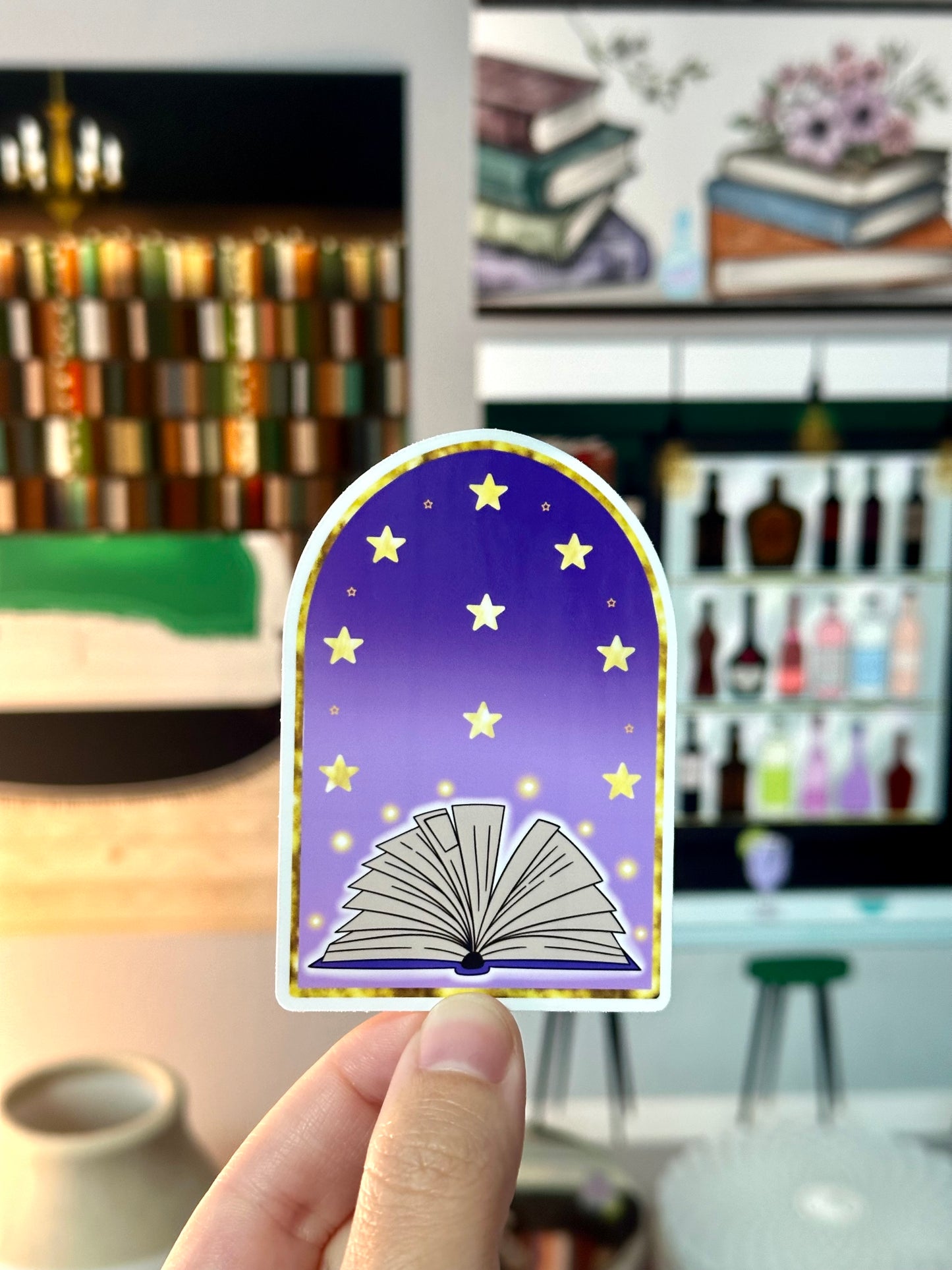 Bookish Dreamers Vinyl Sticker