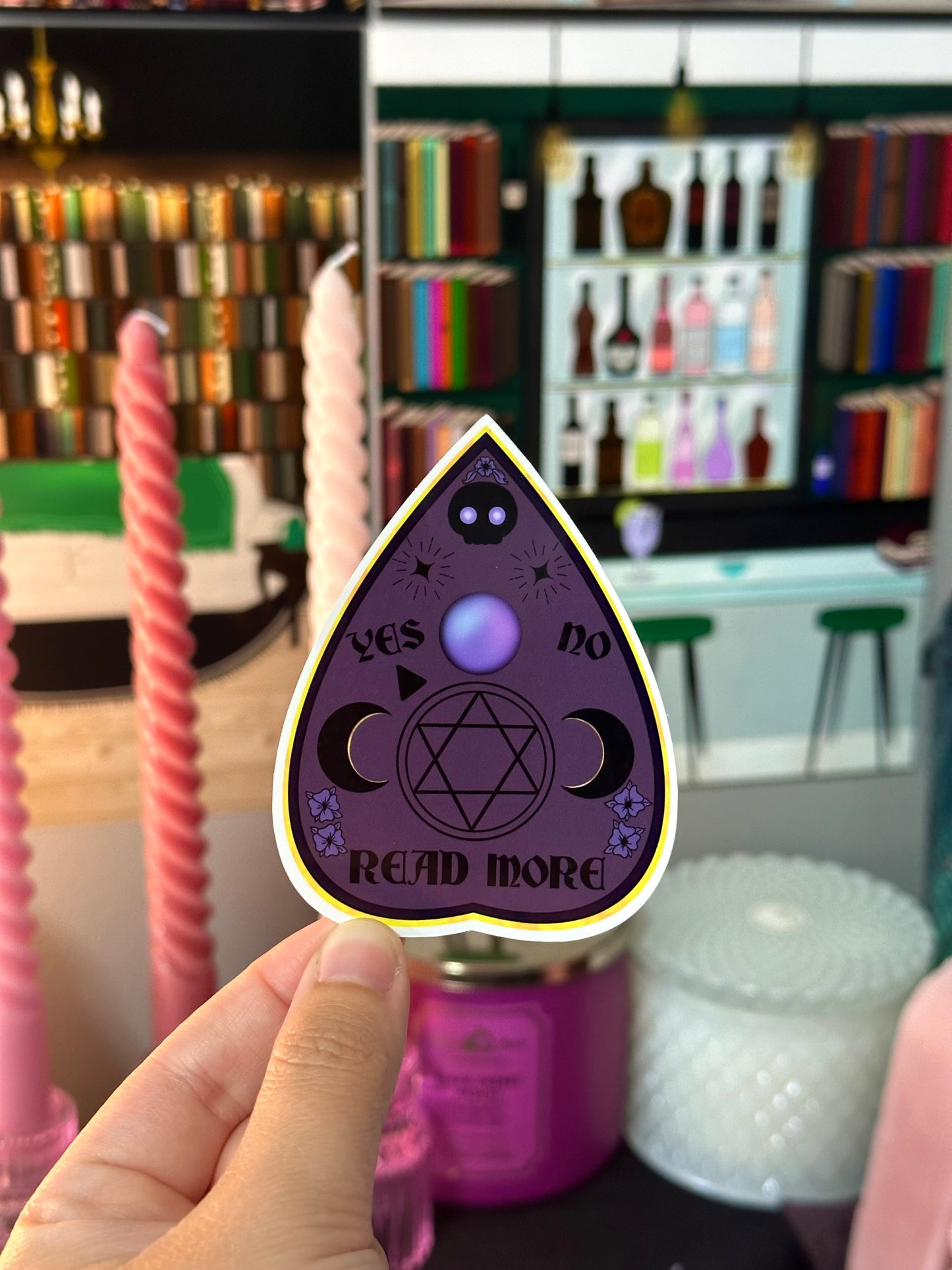 Read More Ouija Sticker