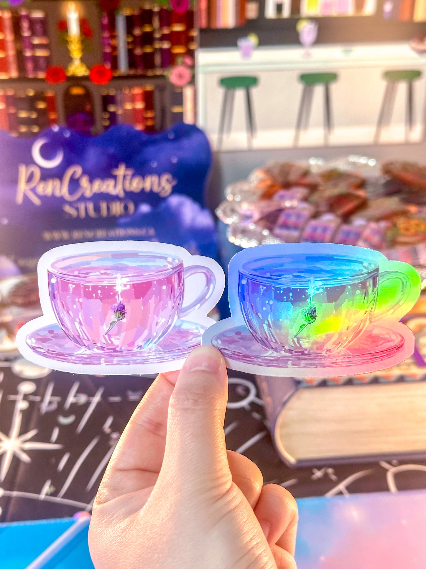 Fairycore Teacup Sticker