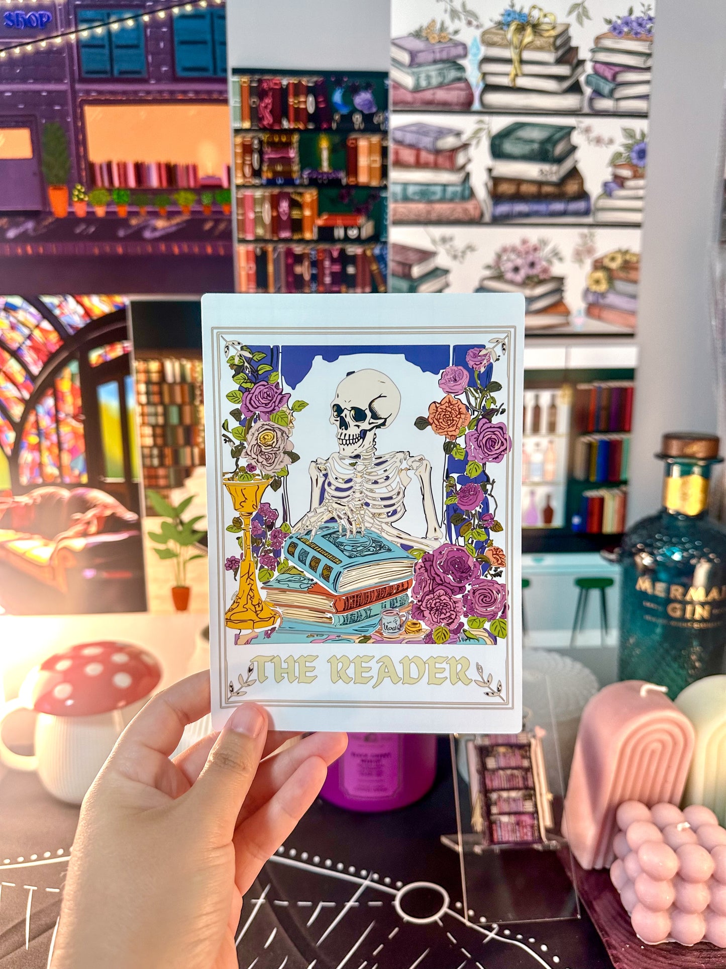 The Reader E-Reader Sticker Insert