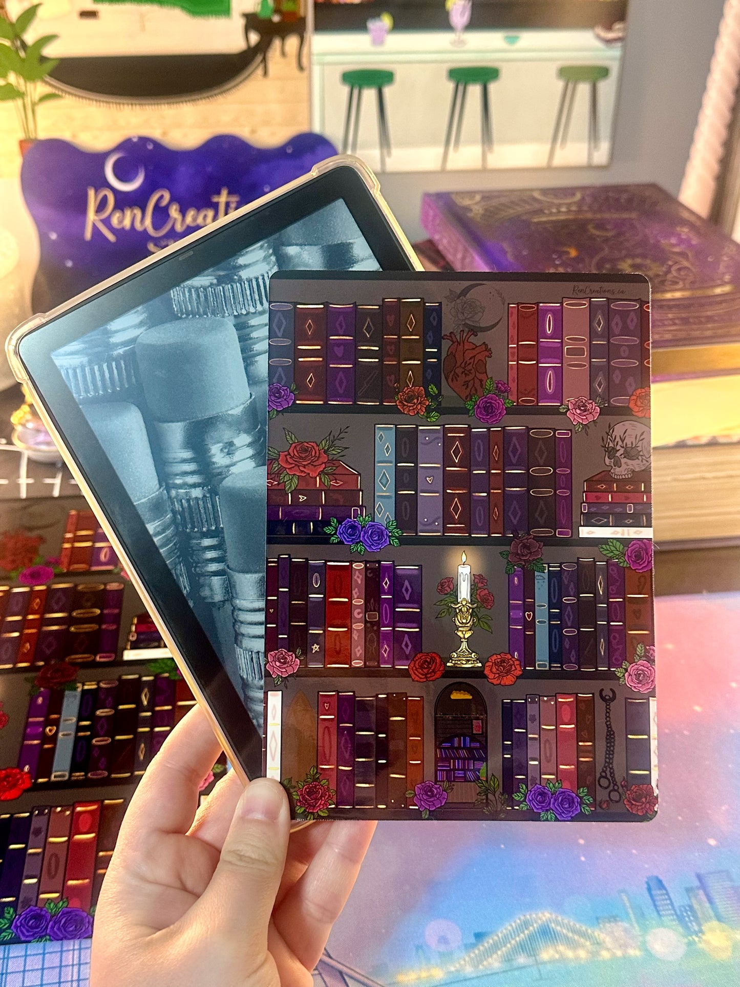 Dark Romance E-Reader Inserts Digital Download