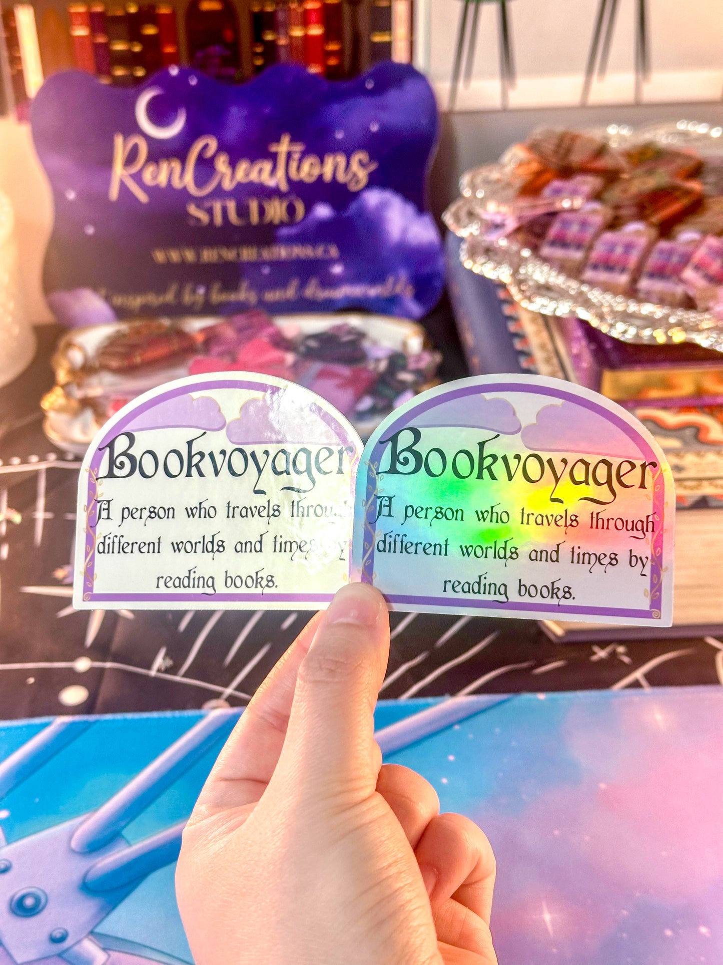 Bookvoyager Sticker