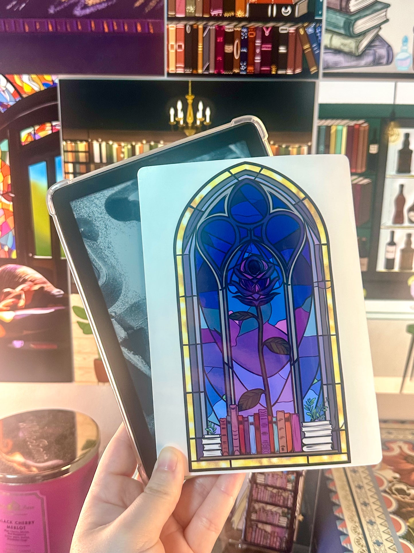 The Night Court E-Reader Sticker Insert