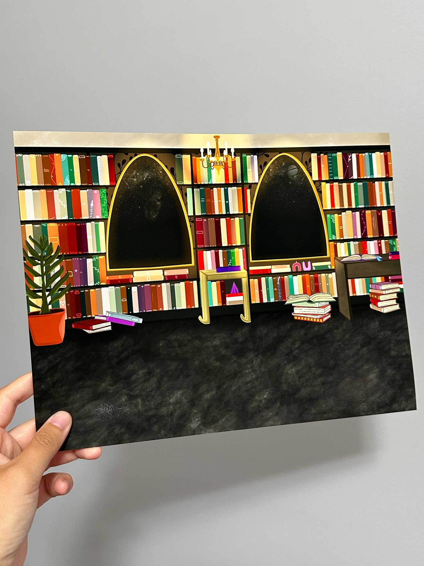Library Dreamworld Print