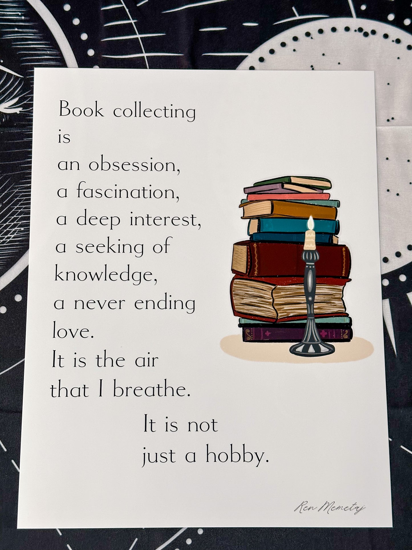 Book Collecting Print