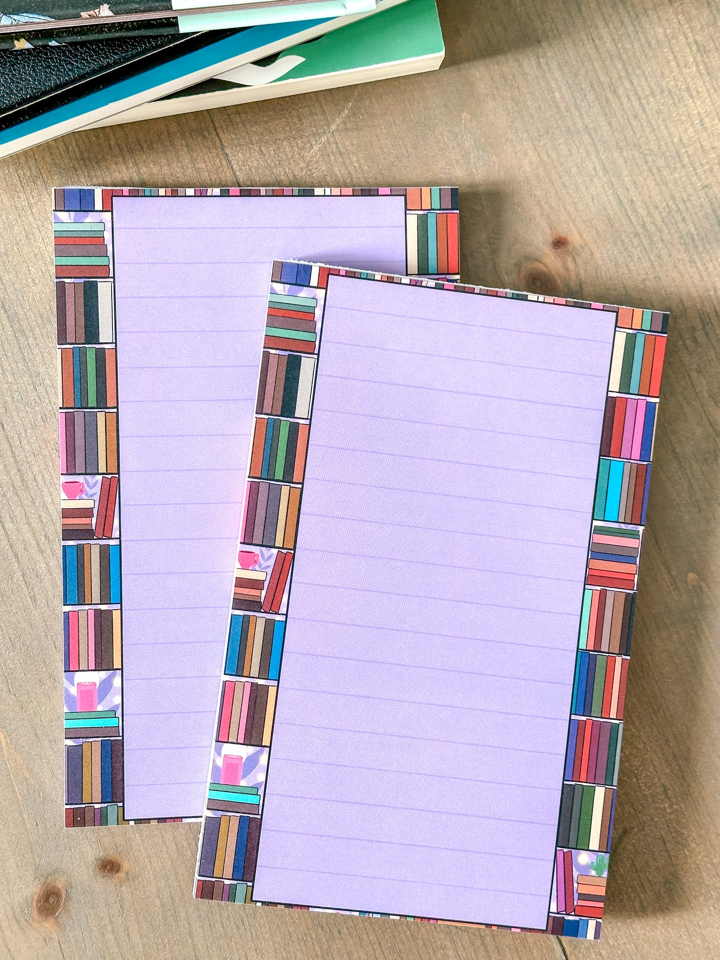 Lavender Haze Bookish Notepad 5.5β x 8.5β