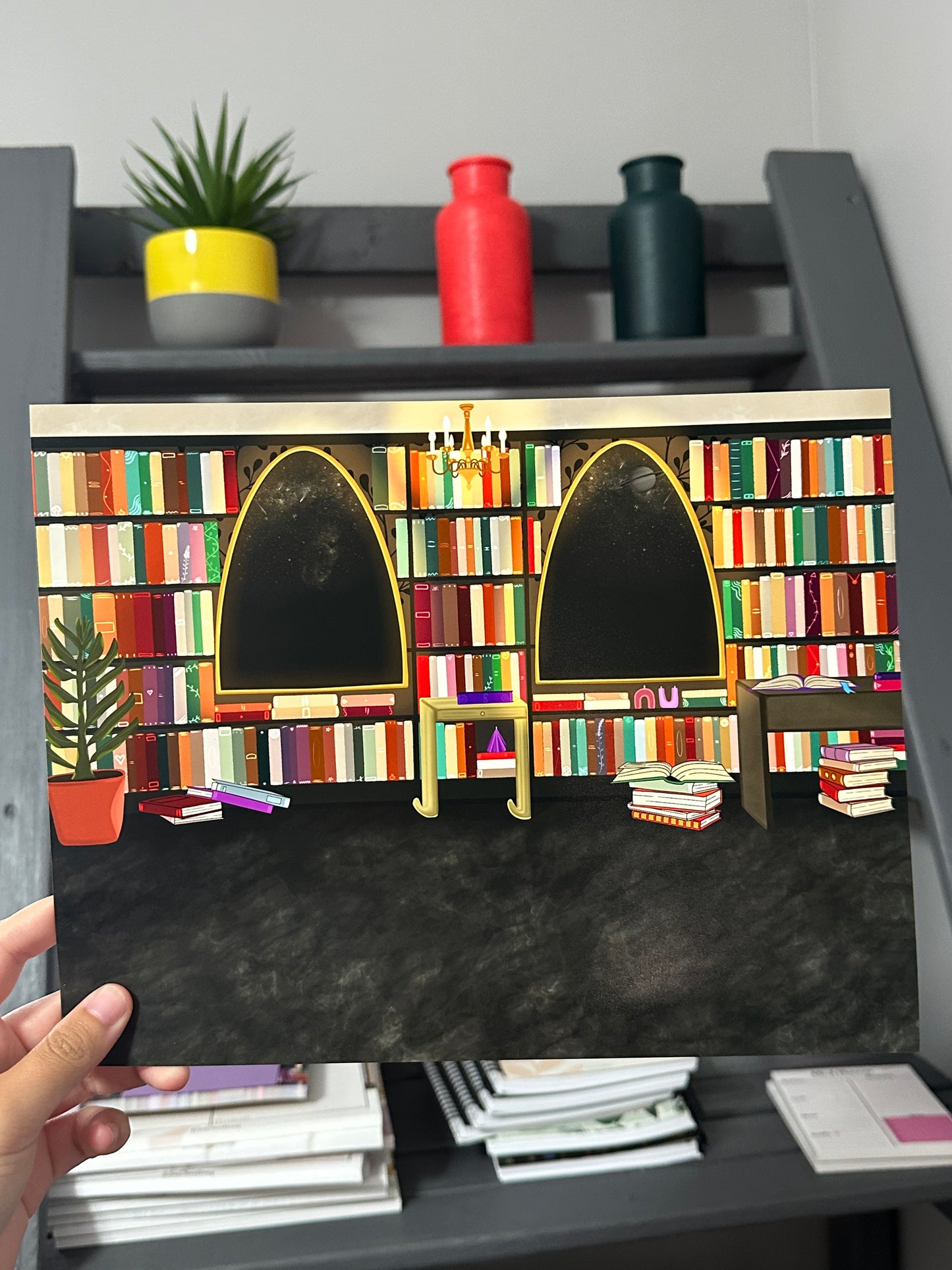 Library Dreamworld Print