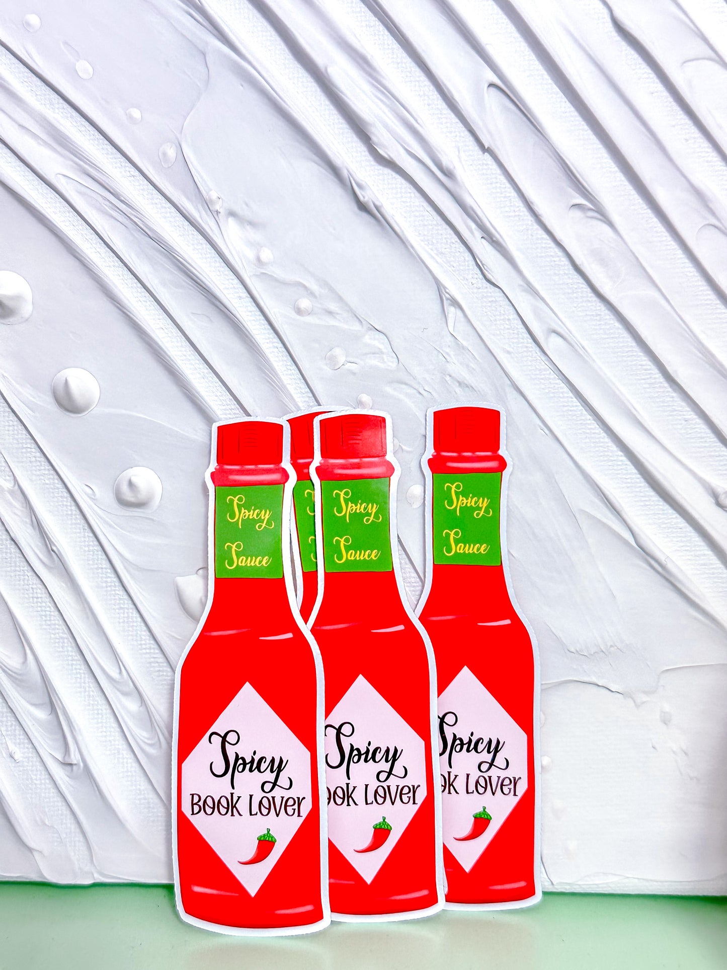 Tobasco Spicy Book Lover Sticker