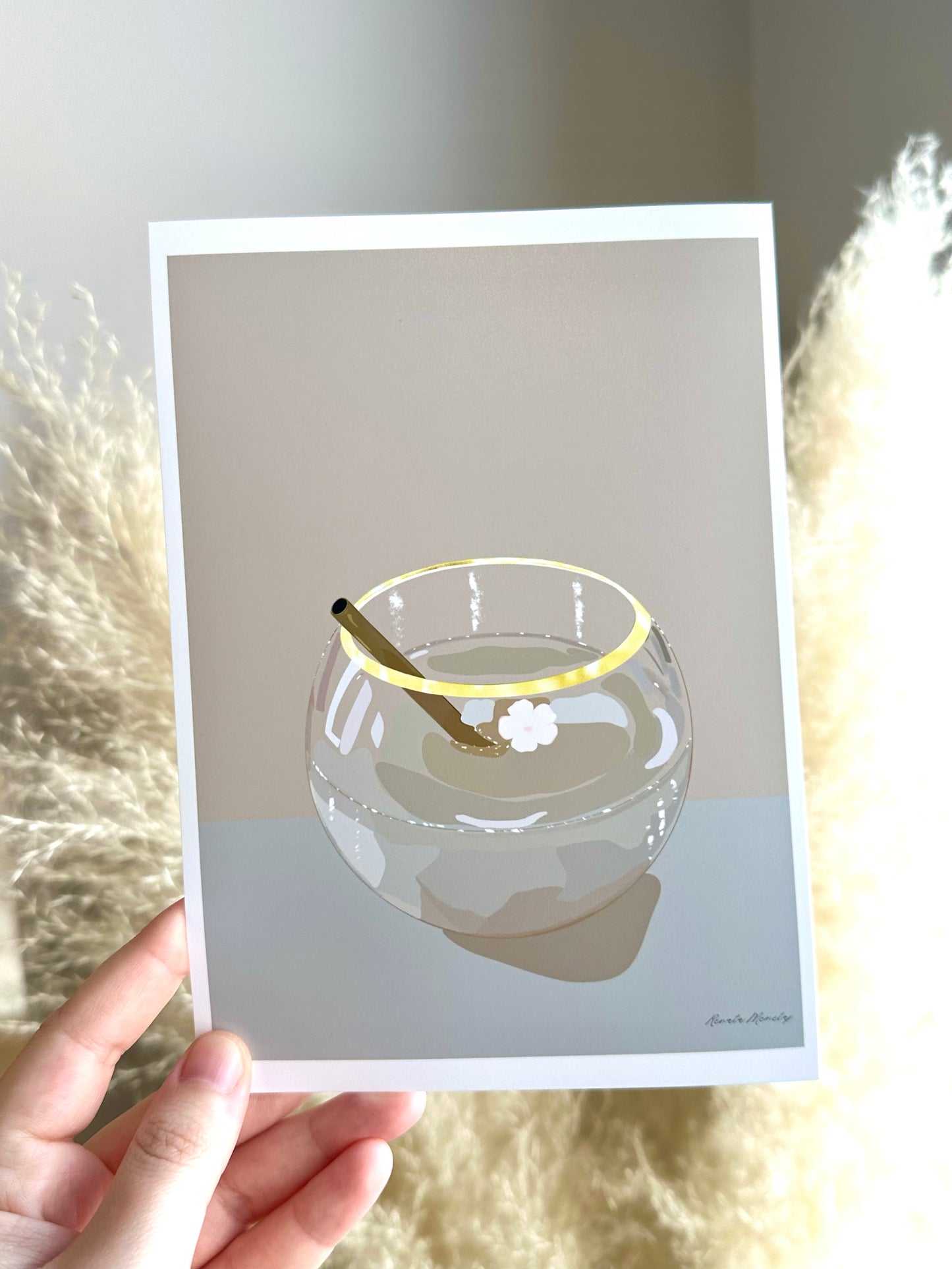 White Wine Cocktail Print