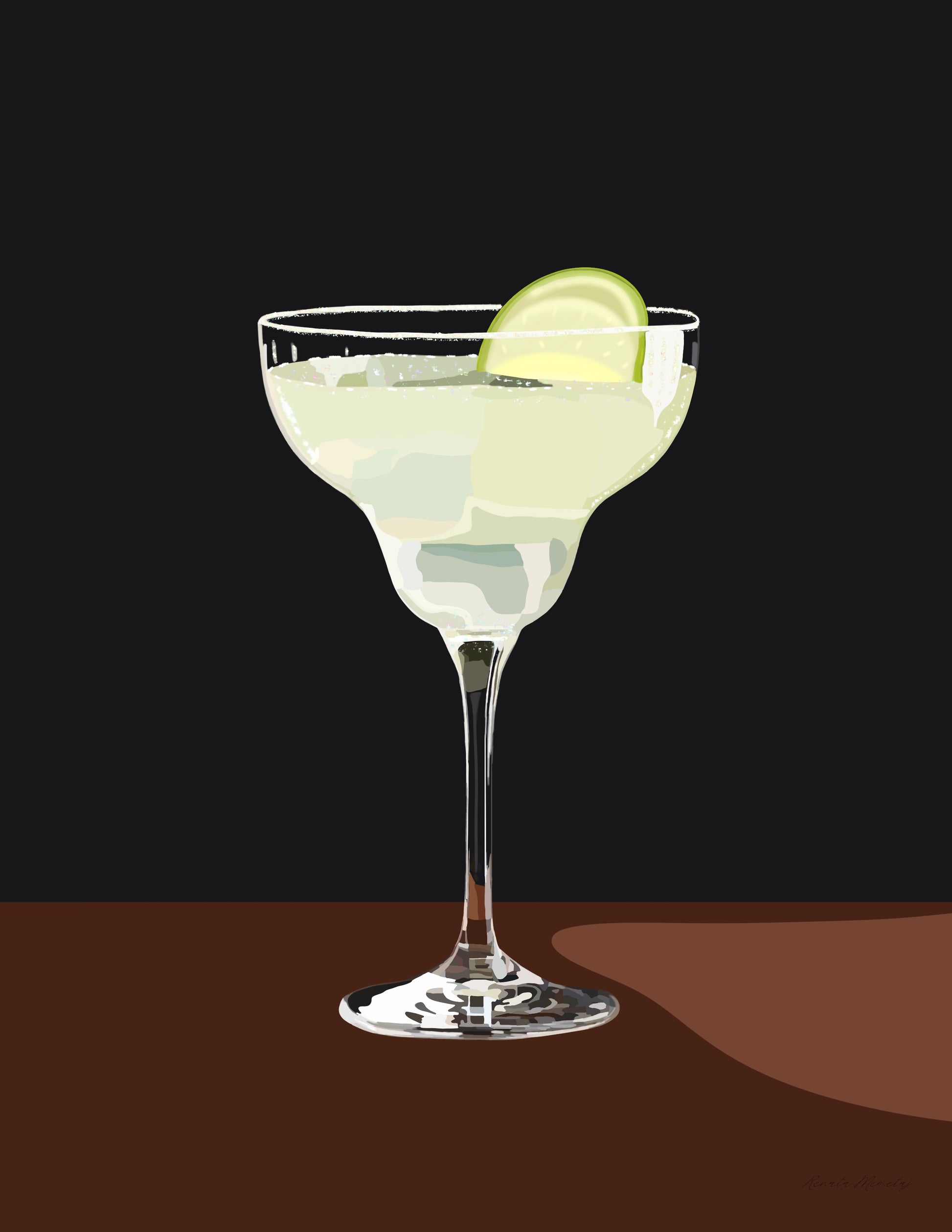 Margarita Cocktail Print