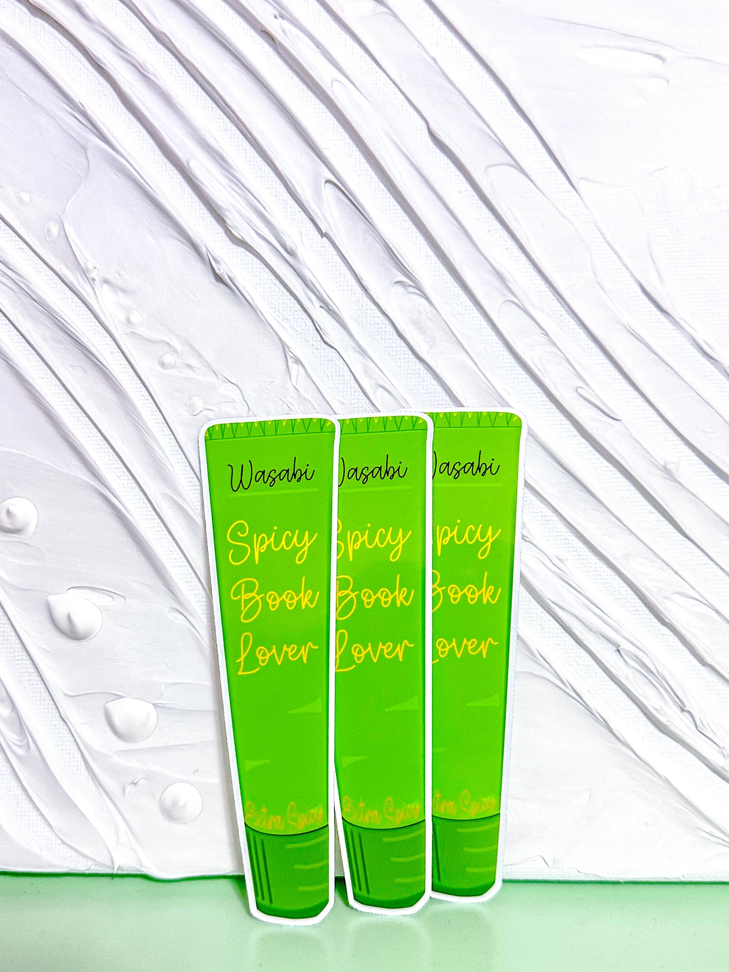 Wasabi Spicy Book Lovers Sticker